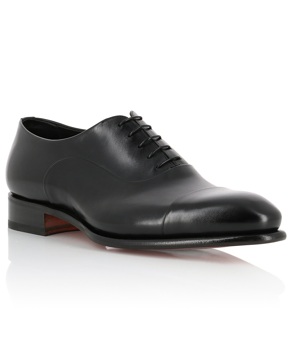 Smooth leather oxfords SANTONI Bongenie