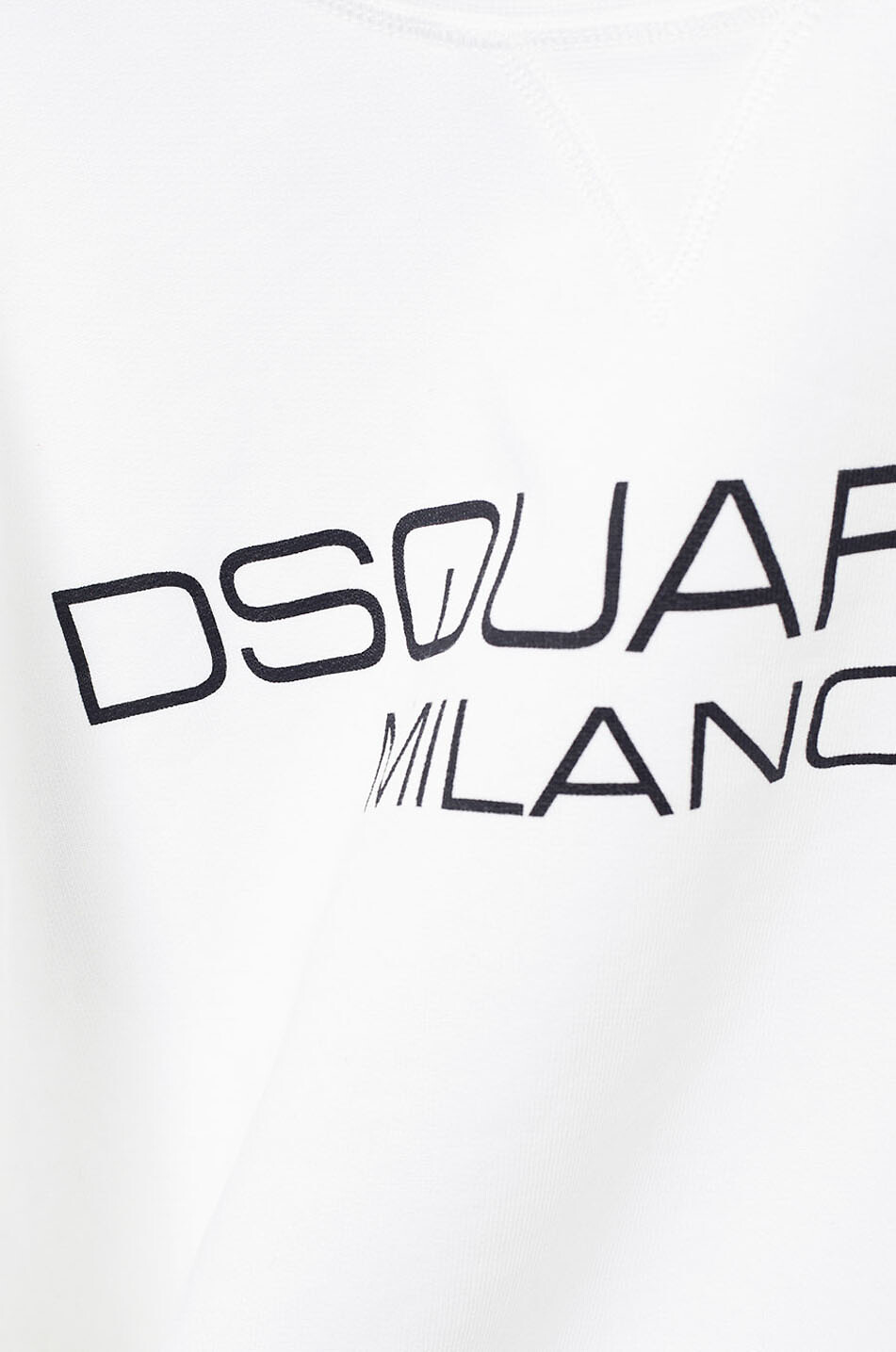 DSQUARED2 Sweat-shirt imprimé Dsquared2 Milano Homme BLANC 3