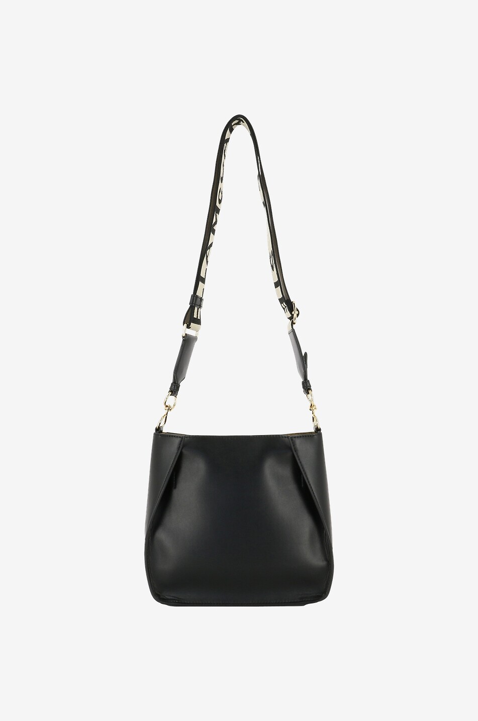 STELLA McCARTNEY Stella Logo Mini faux leather cross body bag Women BLACK 3