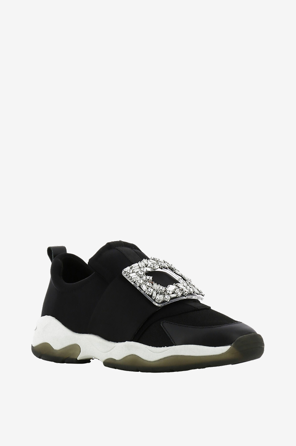 Lucia neopren slip-on sneakers with crystals