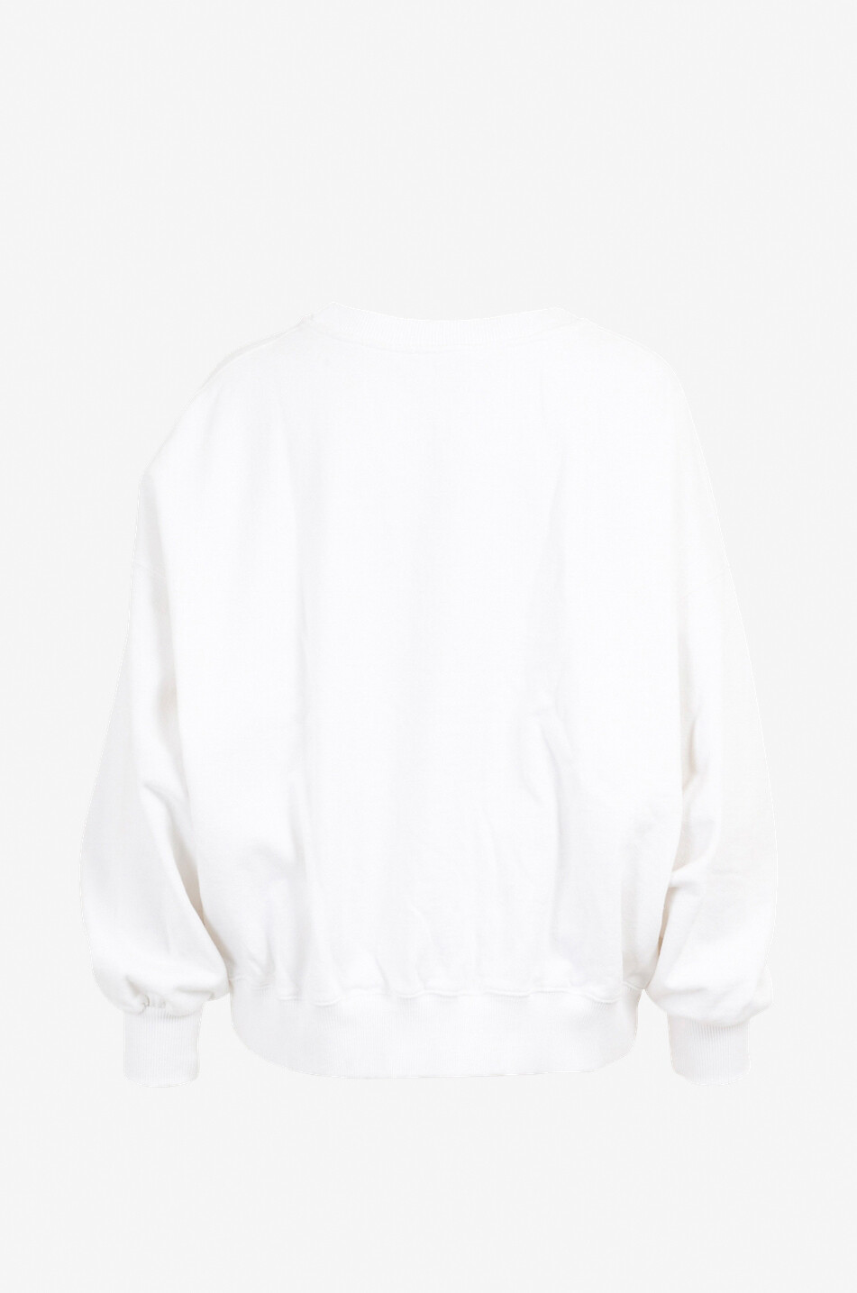AMERICAN VINTAGE Large sweat-shirt en coton Wititi Femme BLANC 2