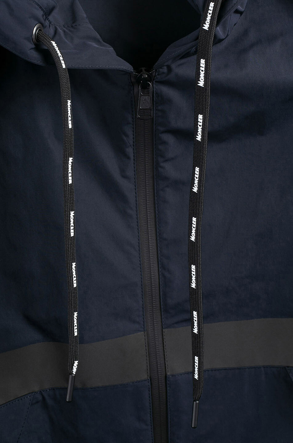 MONCLER Adour Giubotto hooded rain coat Men Colourless 3