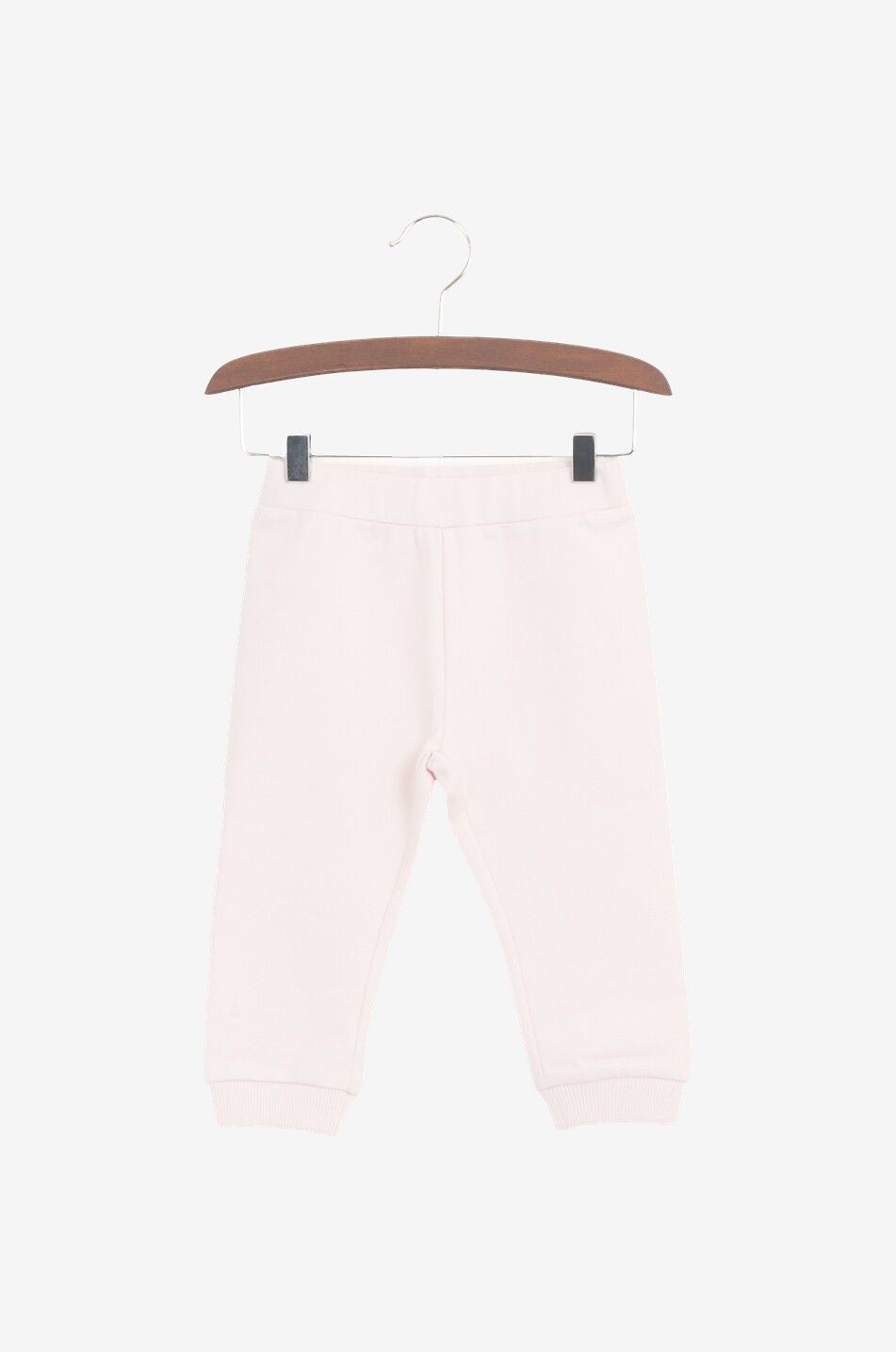 MONCLER Baby cotton track suit with Lurex knit Baby LIGHT PINK 3