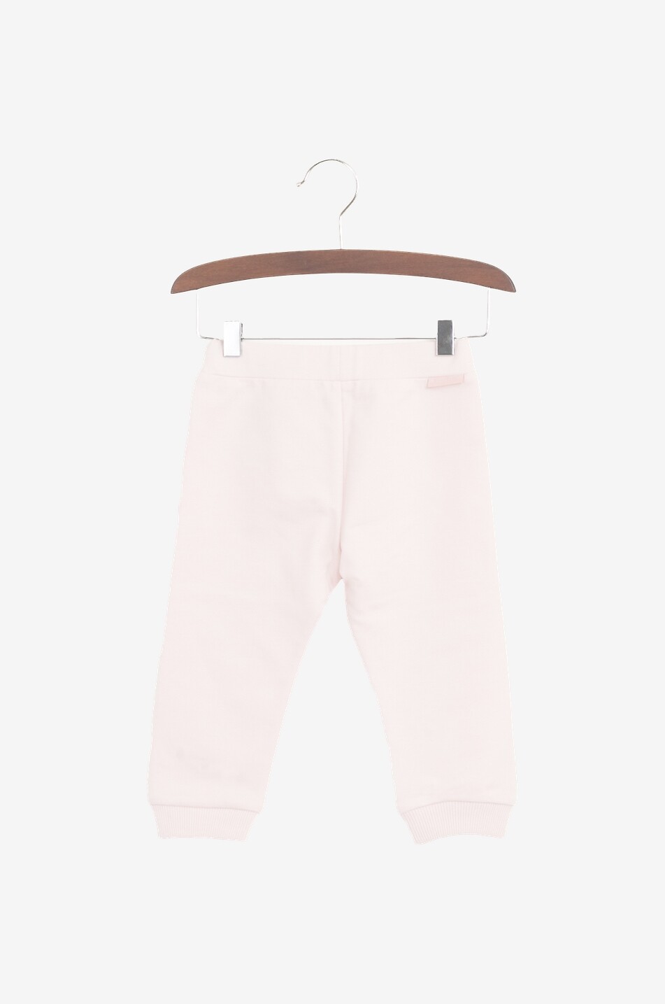 MONCLER Baby cotton track suit with Lurex knit Baby LIGHT PINK 4