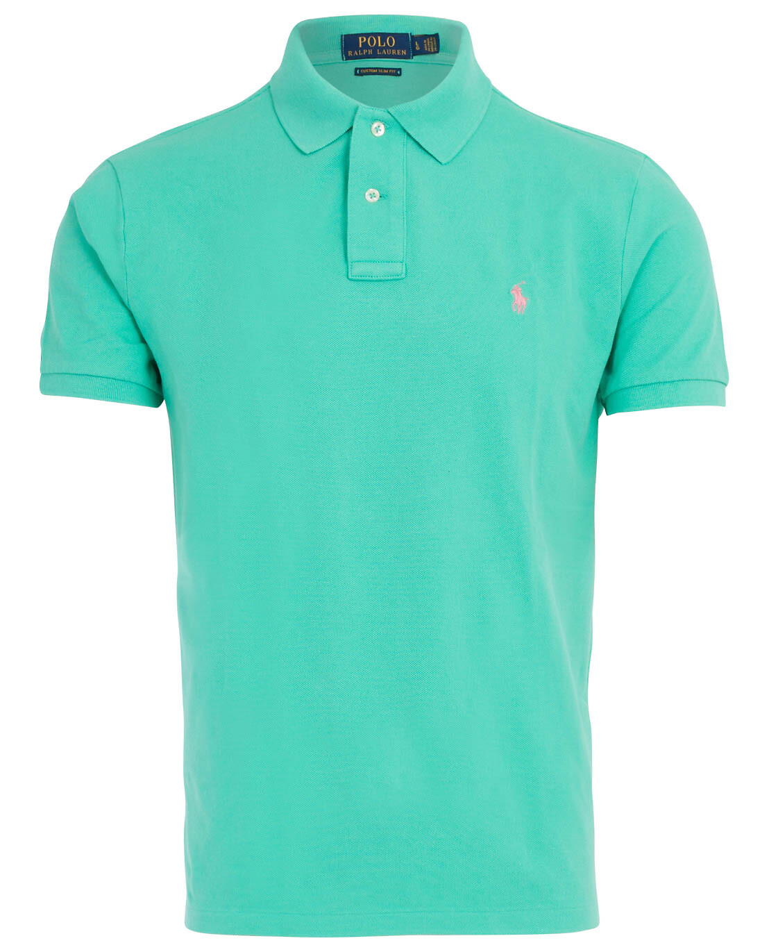 Pony logo cotton piqué short-sleeved polo shirt