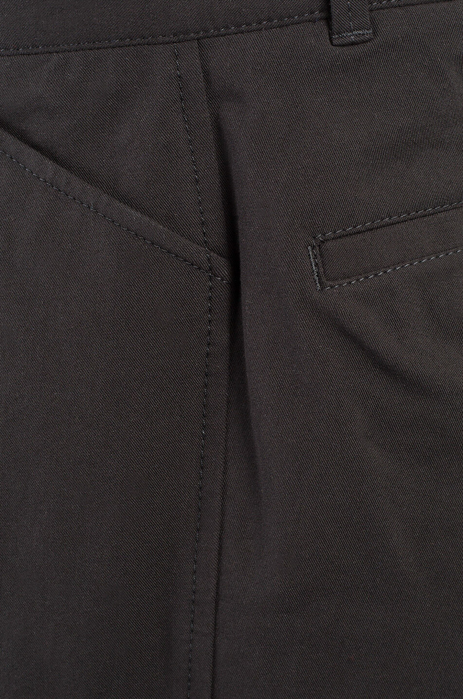 PAMELA HENSON Verkürzte Skinny-Fit-Hose aus italienischem Stoff Ellen Damen SCHWARZ 3