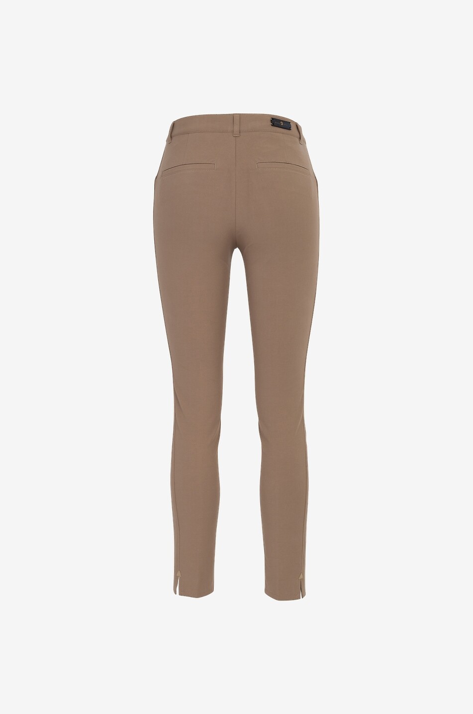 PAMELA HENSON Verkürzte Skinny-Fit-Hose aus italienischem Stoff Ellen Damen BRAUN 2