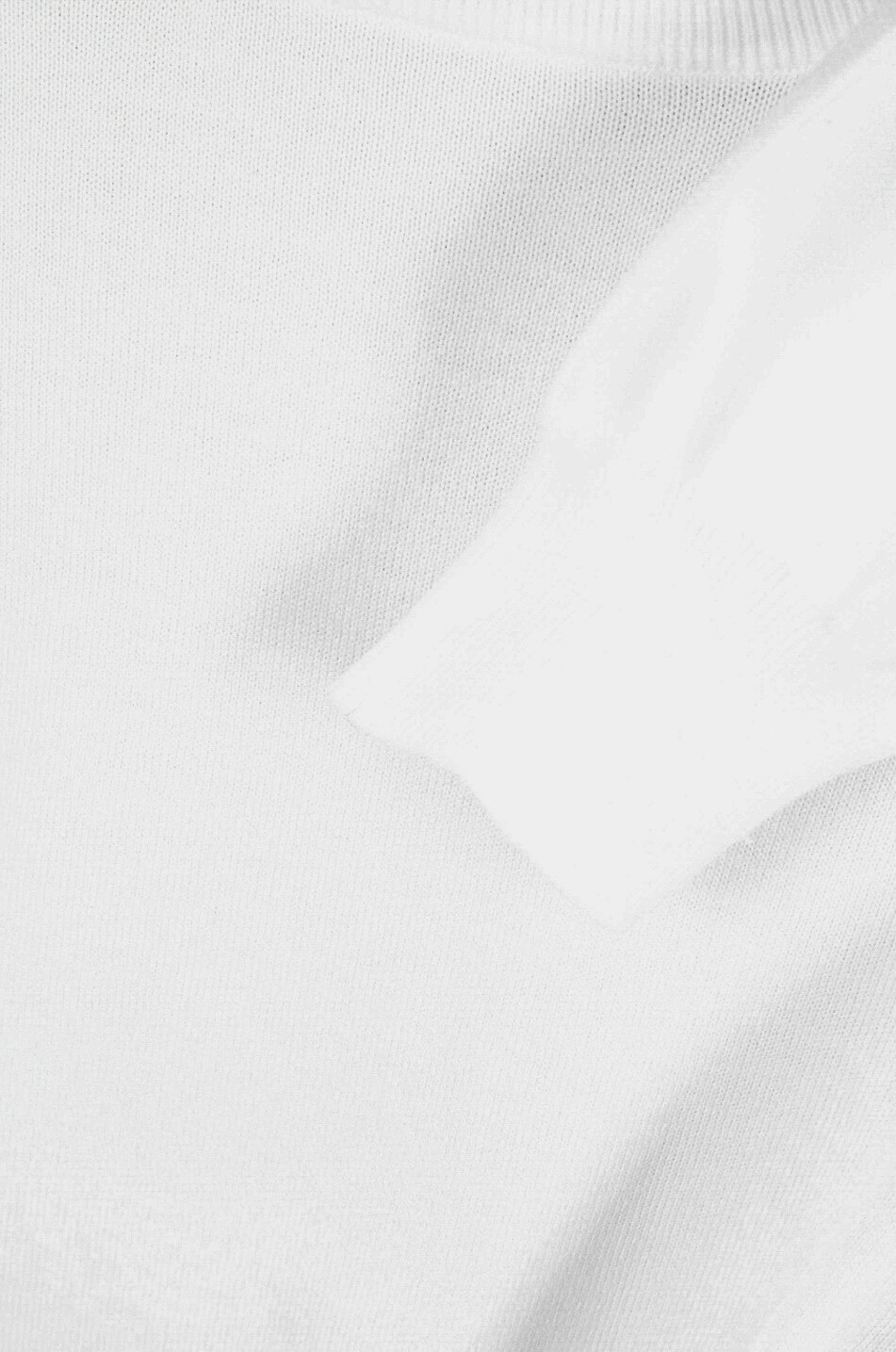 GRAN SASSO Classic lightweight cotton crew neck jumper Men WHITE 3