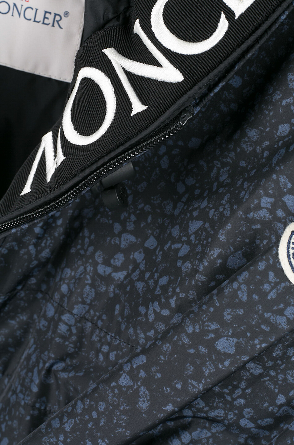 MONCLER Leichte Kapuzenjacke Siagne Herren Farblos 3