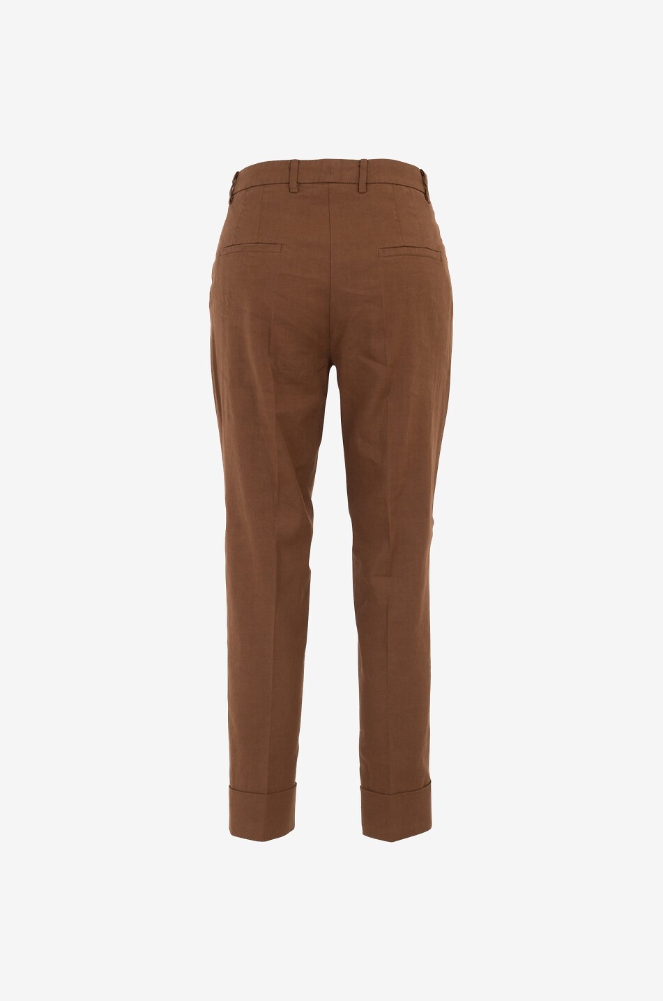 Pantalon en lin et coton mélangés Krystal