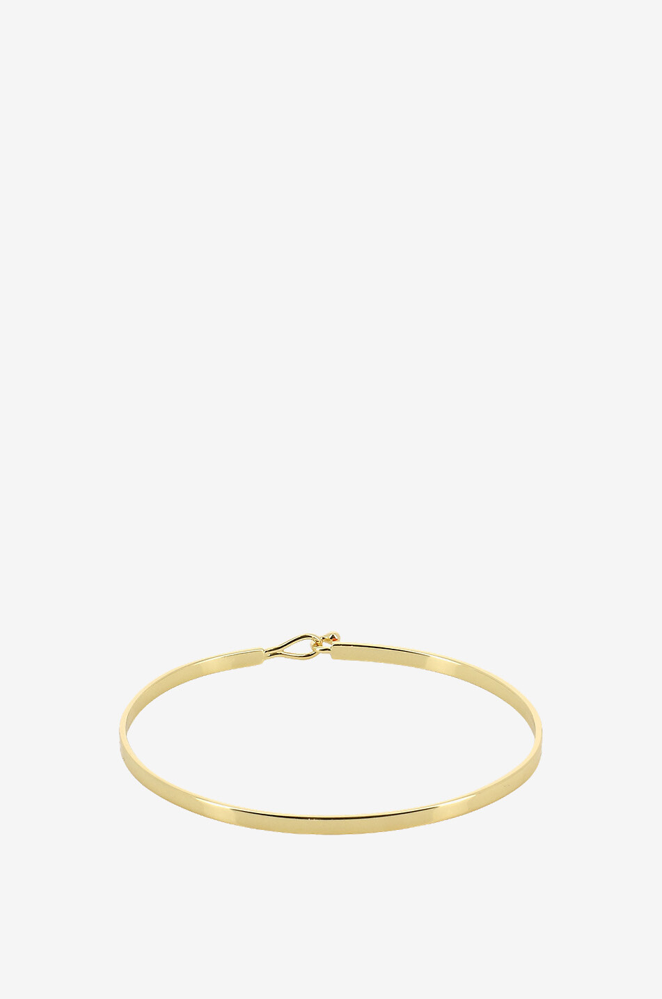 BANGLE UP Lily golden brass bracelet Women DARK ORANGE 1
