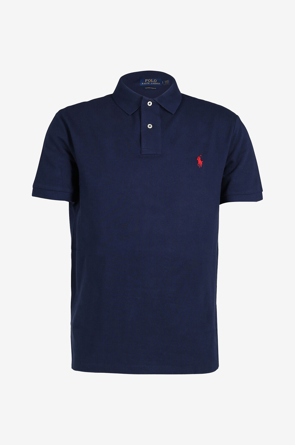 POLO RALPH LAUREN Kurzärmliges Polohemd aus Baumwollpiqué mit Pony-Logo Herren DUNKELBLAU 1