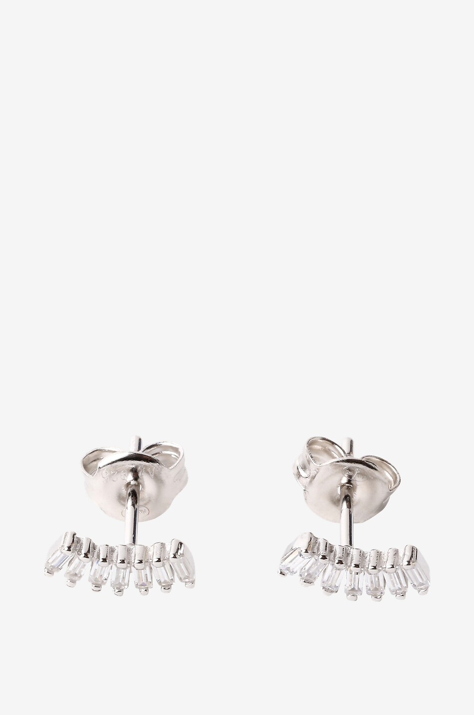 Clous d'oreilles avec pierres précieuses 855