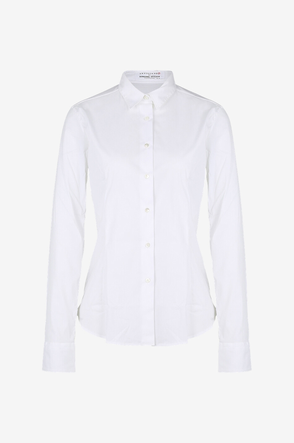 ARTIGIANO Claire cotton-blend shirt Women WHITE 1