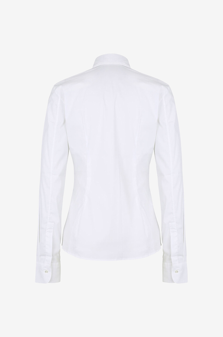 ARTIGIANO Claire cotton-blend shirt Women WHITE 2