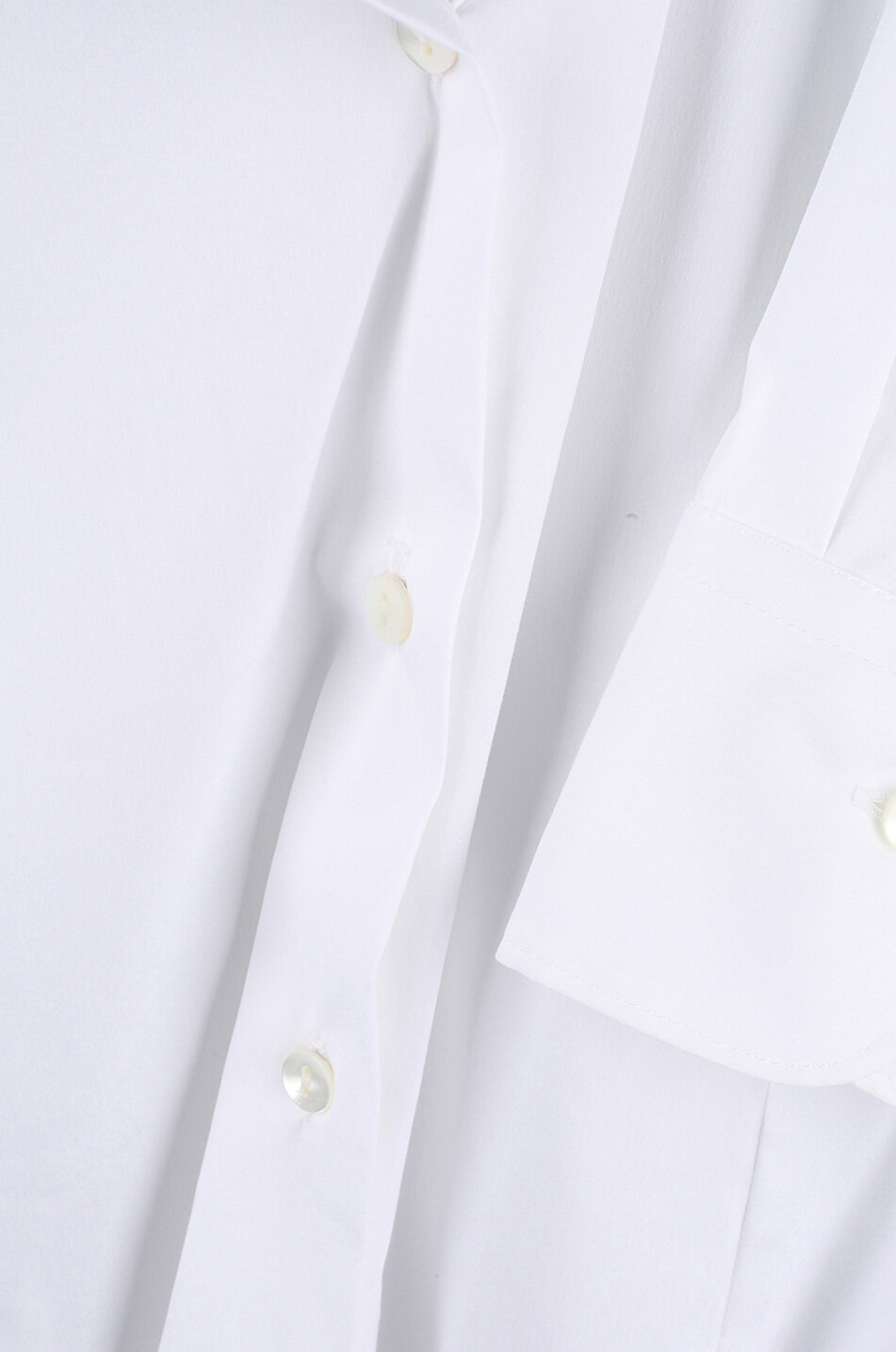 ARTIGIANO Claire cotton-blend shirt Women WHITE 3