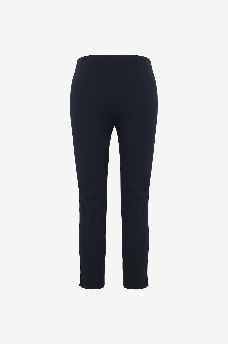 SEDUCTIVE Capri slim fitted stretch trousers Women DARK BLUE 2