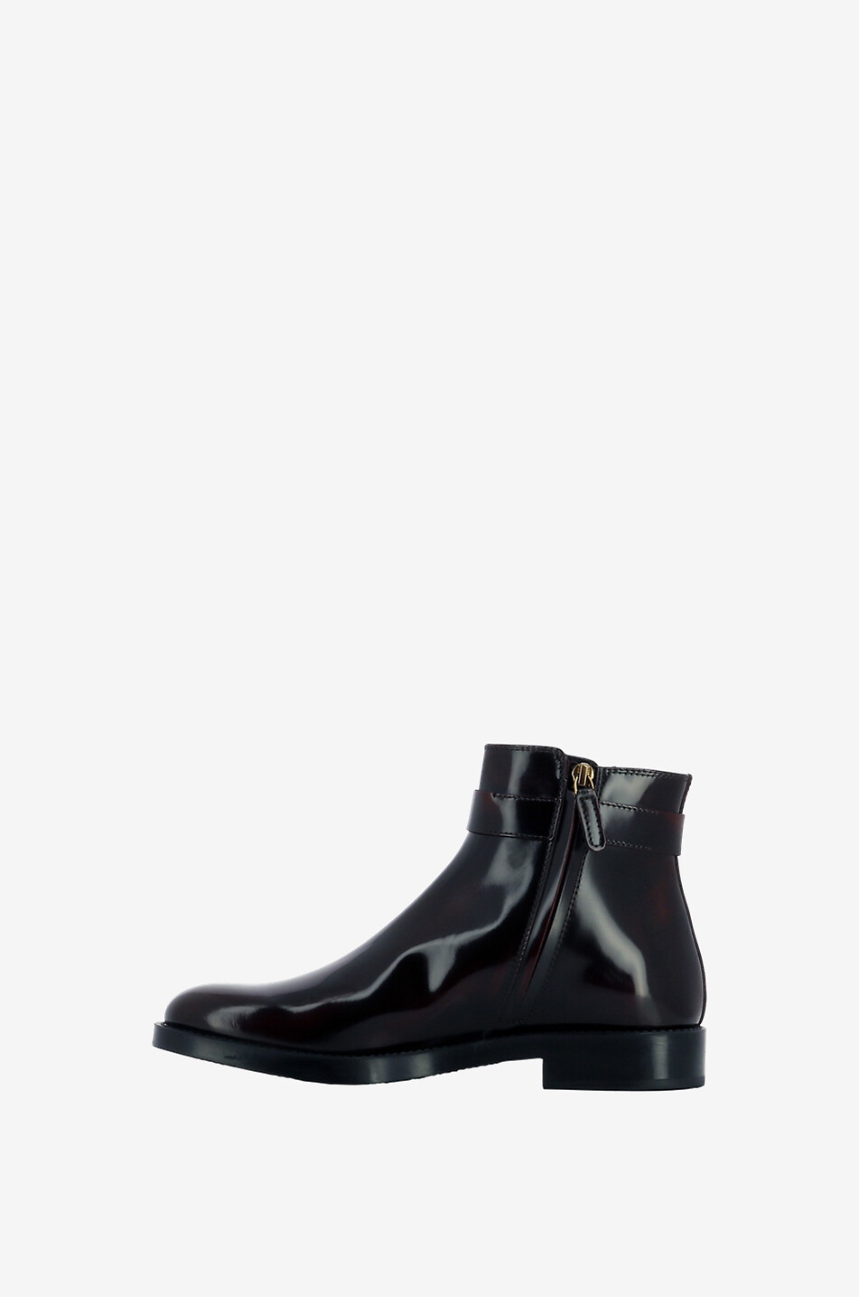 TOD'S Timeless Glattleder-Stiefeletten Damen MITTELBRAUN 3