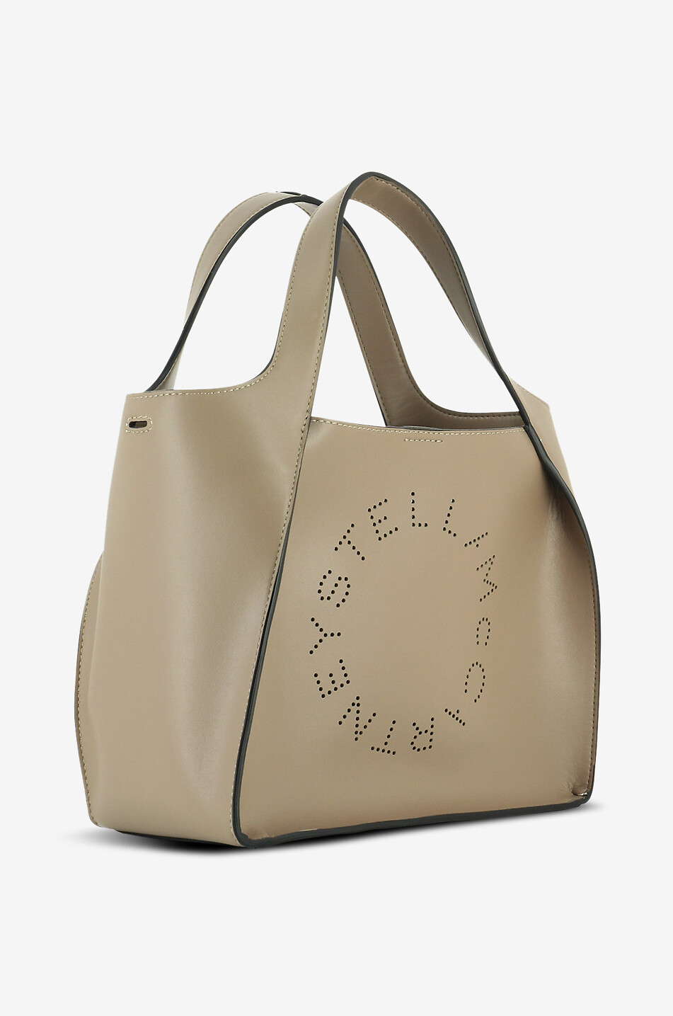 STELLA McCARTNEY Umhängetasche im Shopper-Look aus Kunstleder STELLA LOGO Damen BEIGE 2