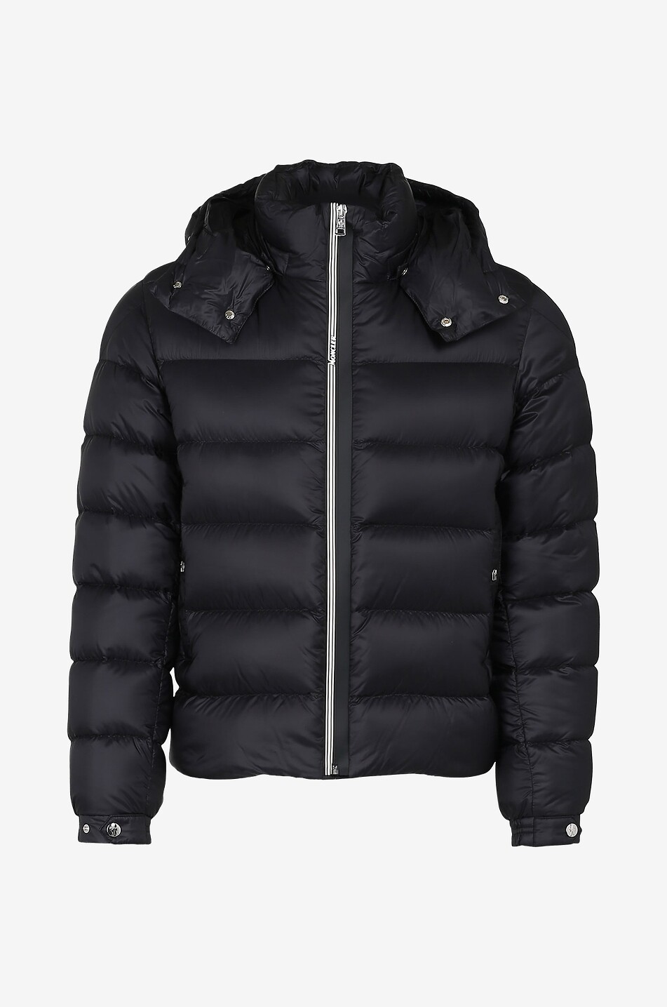 MONCLER Kurze Daunenjacke mit Kapuze Arve Herren SCHWARZ 1