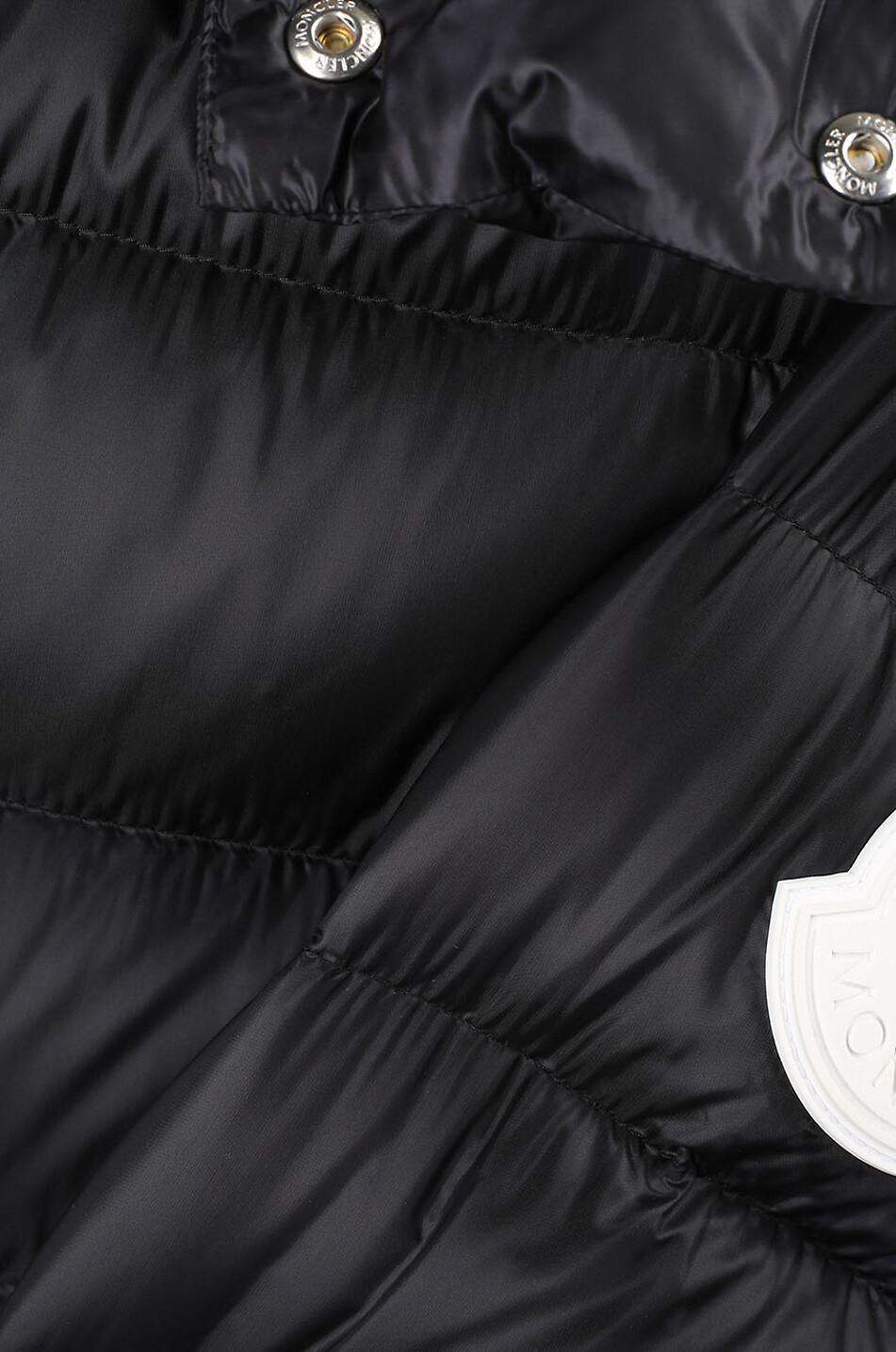 MONCLER Kurze Daunenjacke mit Kapuze Arve Herren SCHWARZ 3