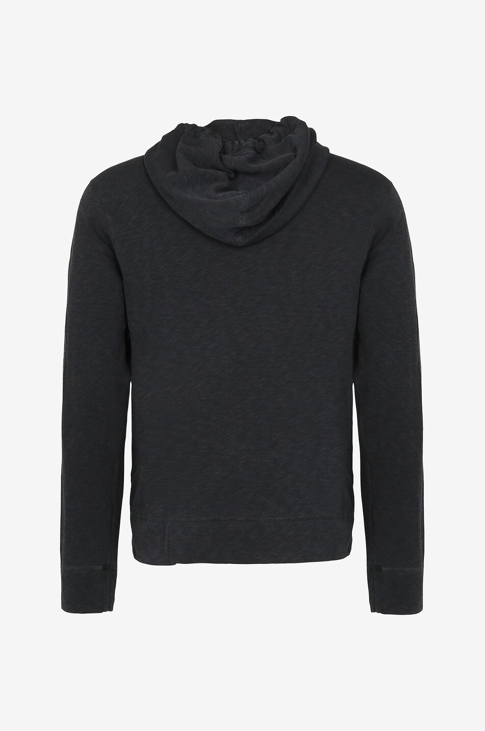 JAMES PERSE Kapuzensweatjacke im Vintage-Look Herren DUNKELGRAU 2