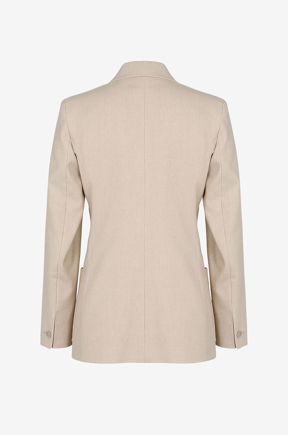 MAX MARA STUDIO Fleur mottled linen and cotton blend blazer Women MULTI COLOURED 2 2
