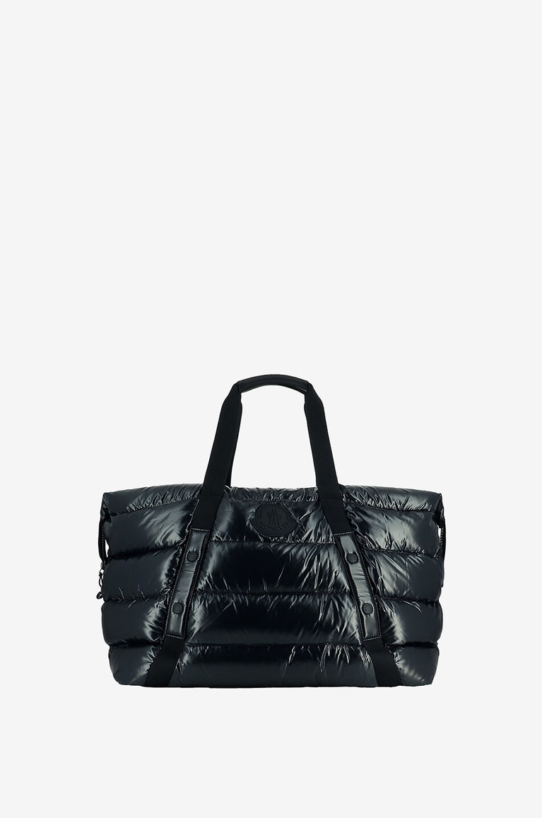 MONCLER Grosse gefütterte Tasche Maine Herren SCHWARZ 1