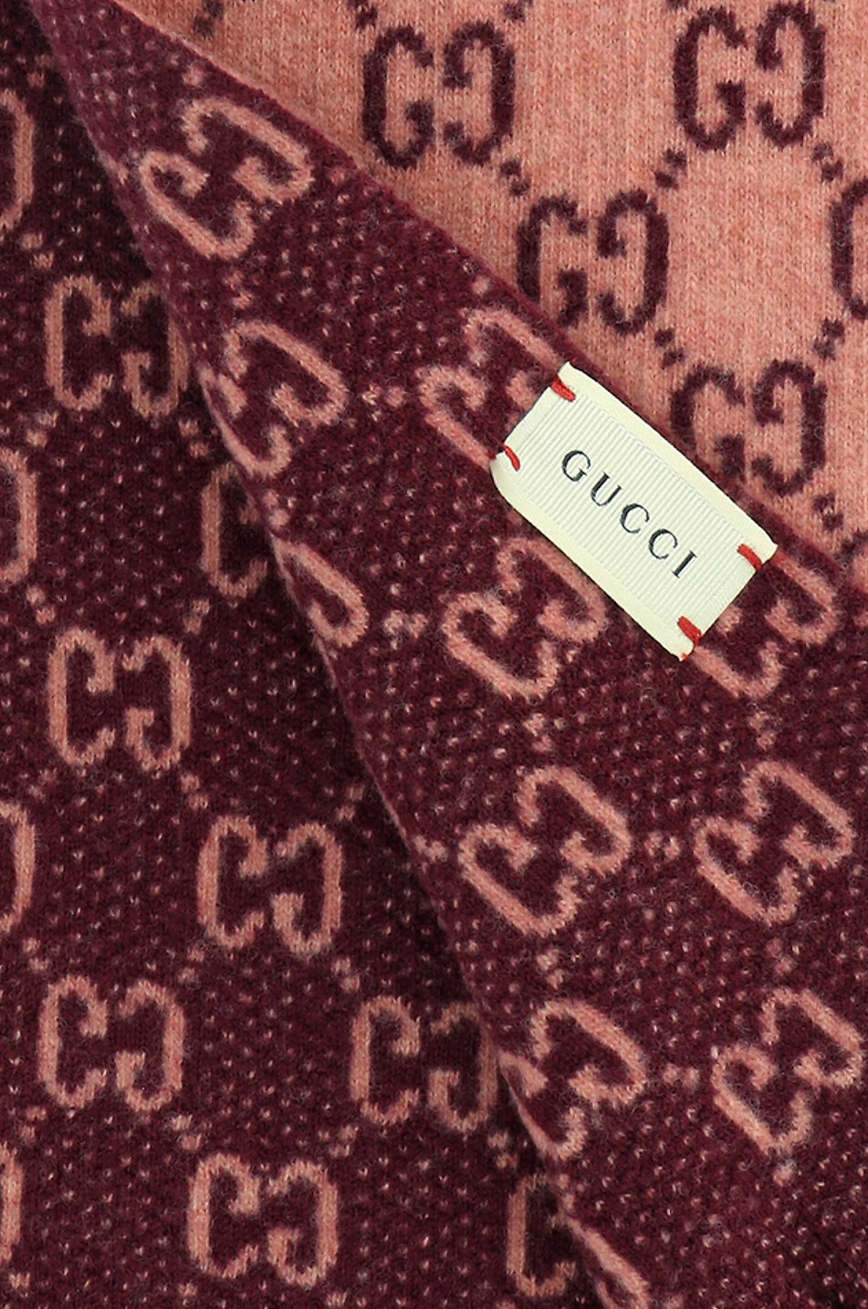 GUCCI GG print wool scarf Girl MULTI COLOURED 2
