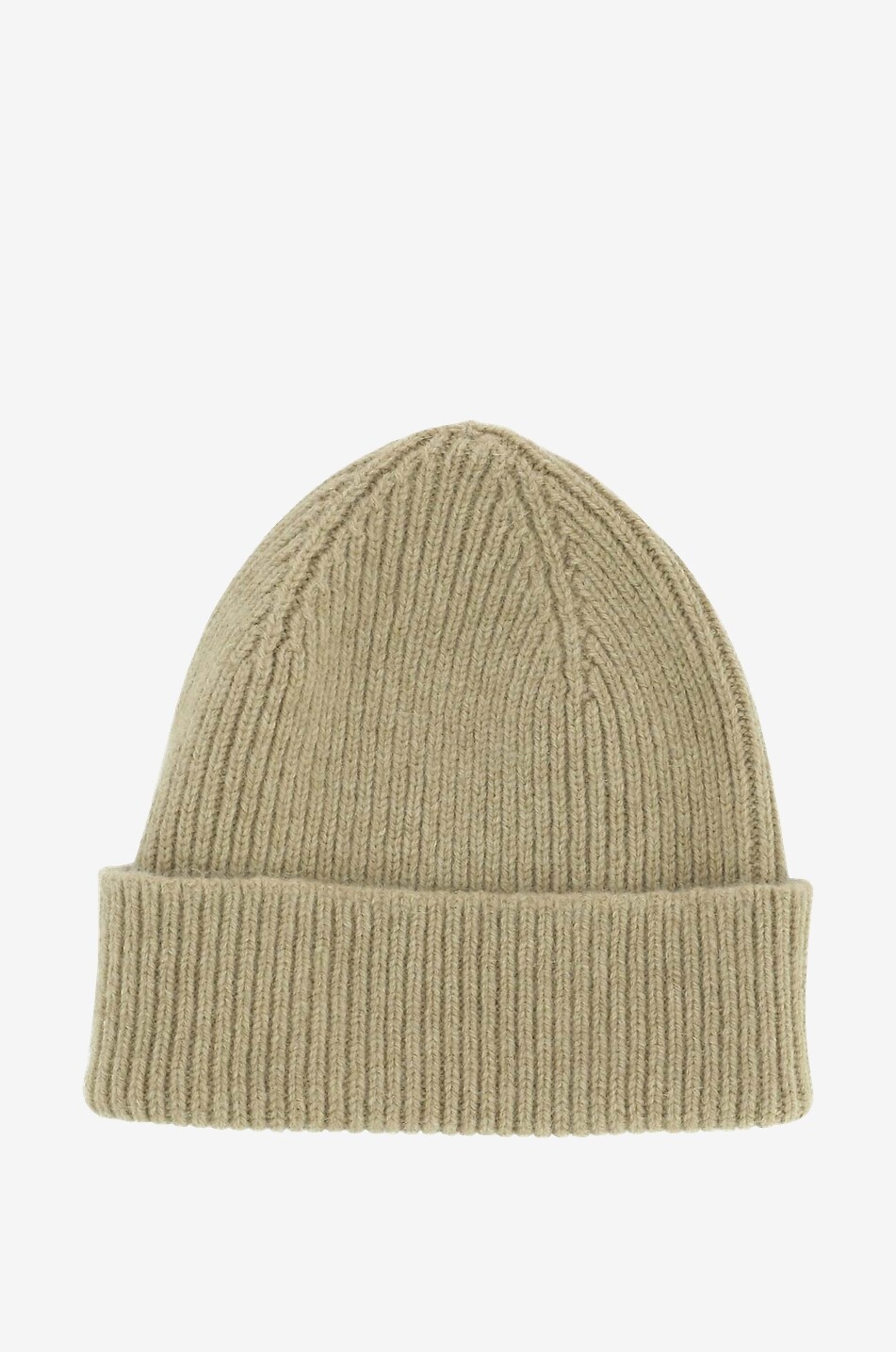 LE BONNET Wool and angora beanie Men Medium beige 1