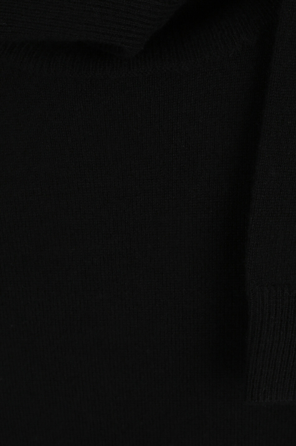 BONGENIE Fitted fine cashmere turtleneck jumper Women BLACK 3