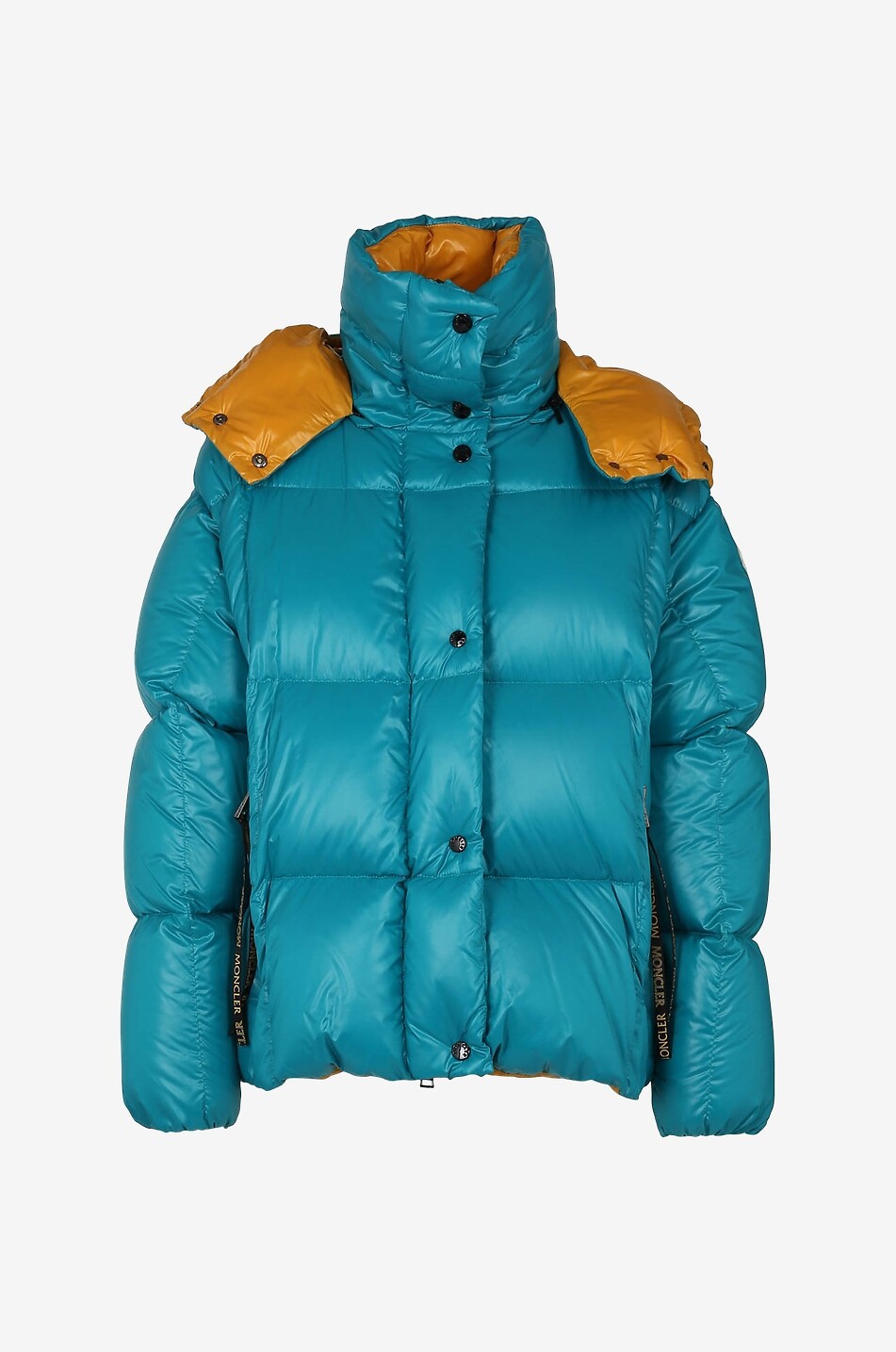 MONCLER Parana down jacket with removable hood Women BLUE 1