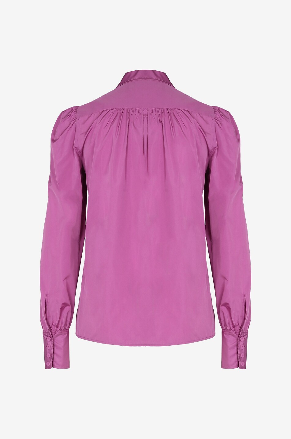 LE SARTE PETTEGOLE Hemd aus High-Tech-Seide mit Raffungen Damen ROSA 2