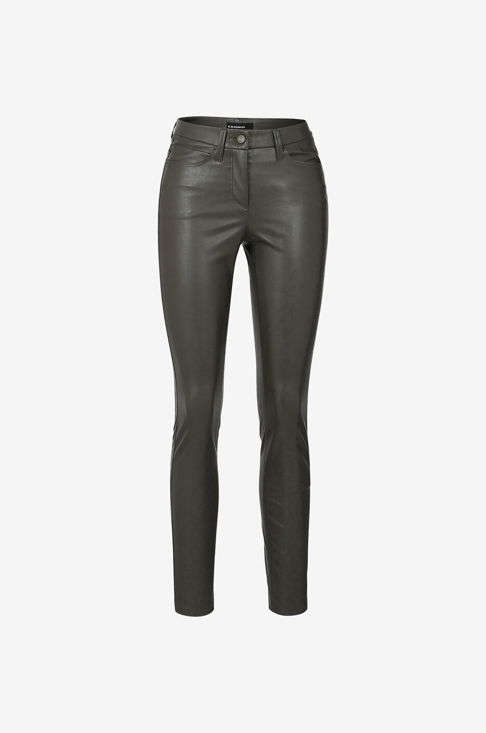 Ray 5-Pocket faux leather leggings