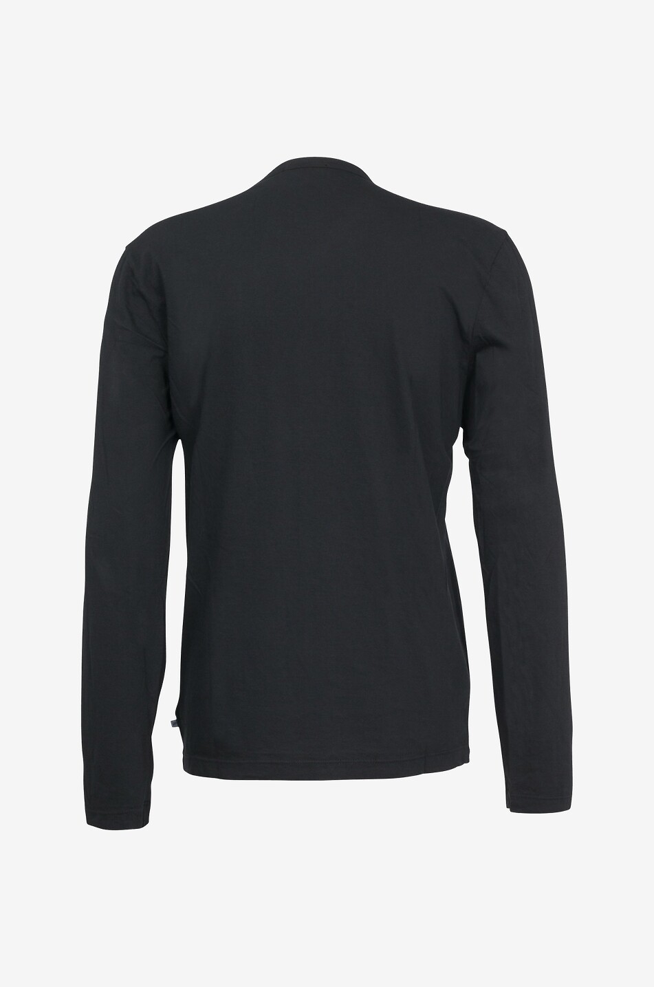 JAMES PERSE Long-sleeved crewneck T-shirt Men BLACK 2