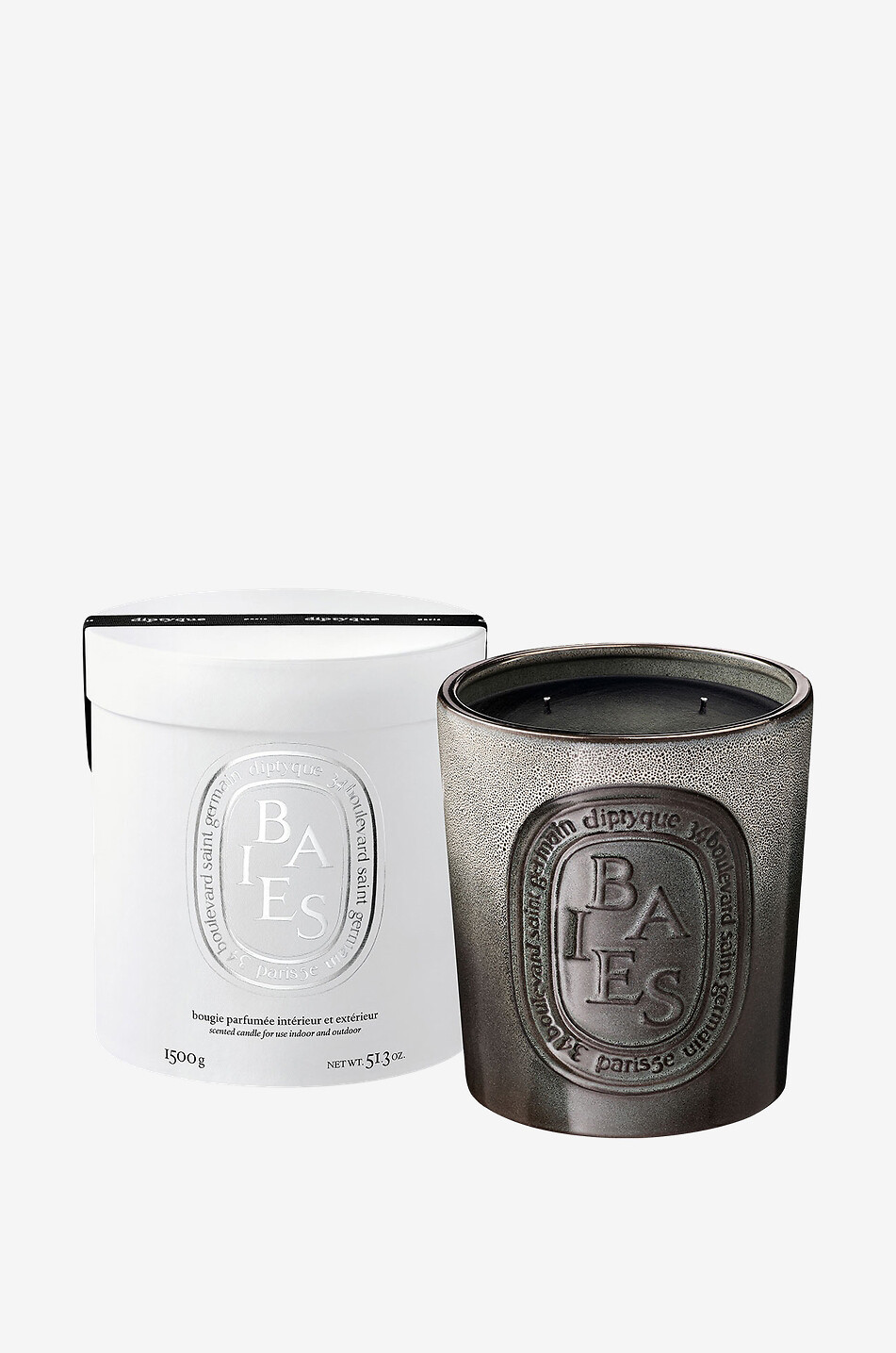 DIPTYQUE Duftkerze für innen und aussen Baies - 1500 g Haus SCHWARZ 2