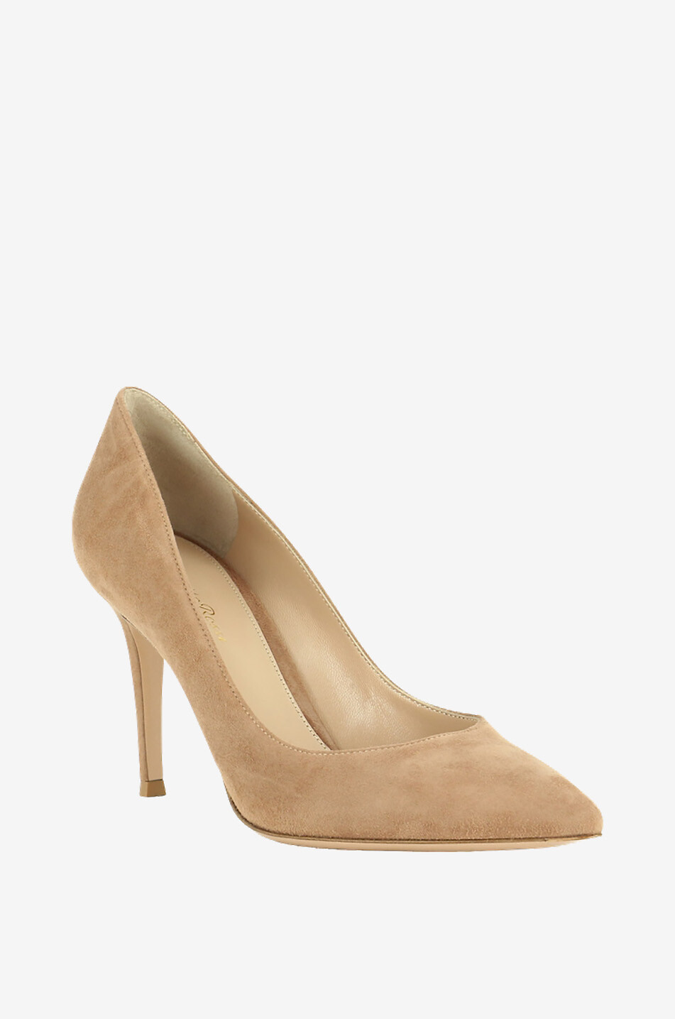 GIANVITO ROSSI Pumps aus Wildleder Damen BEIGE 1