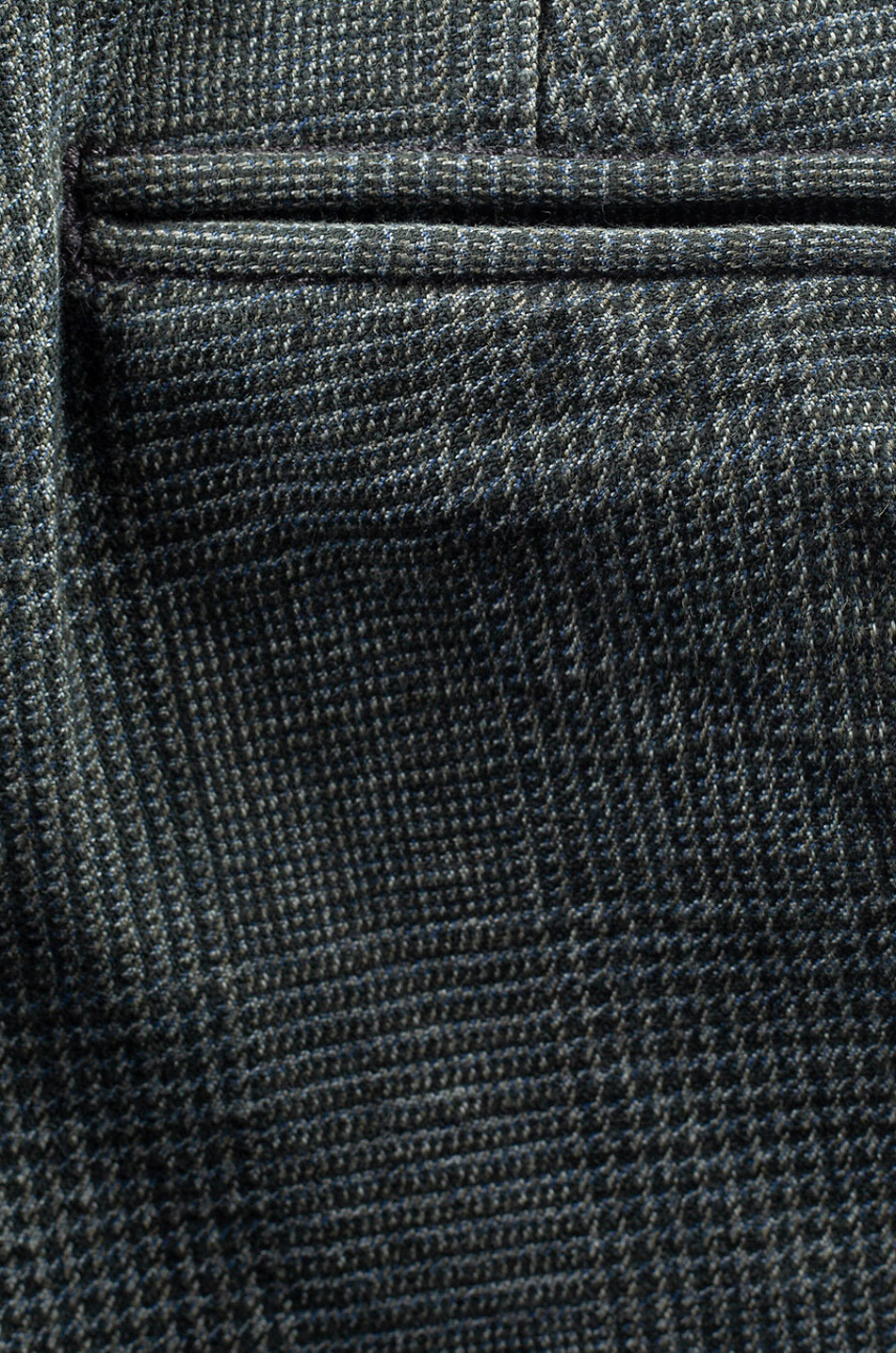 PT TORINO Karierte Hose aus Baumwolle Gillsans Worn Out Herren MITTELBLAU 3