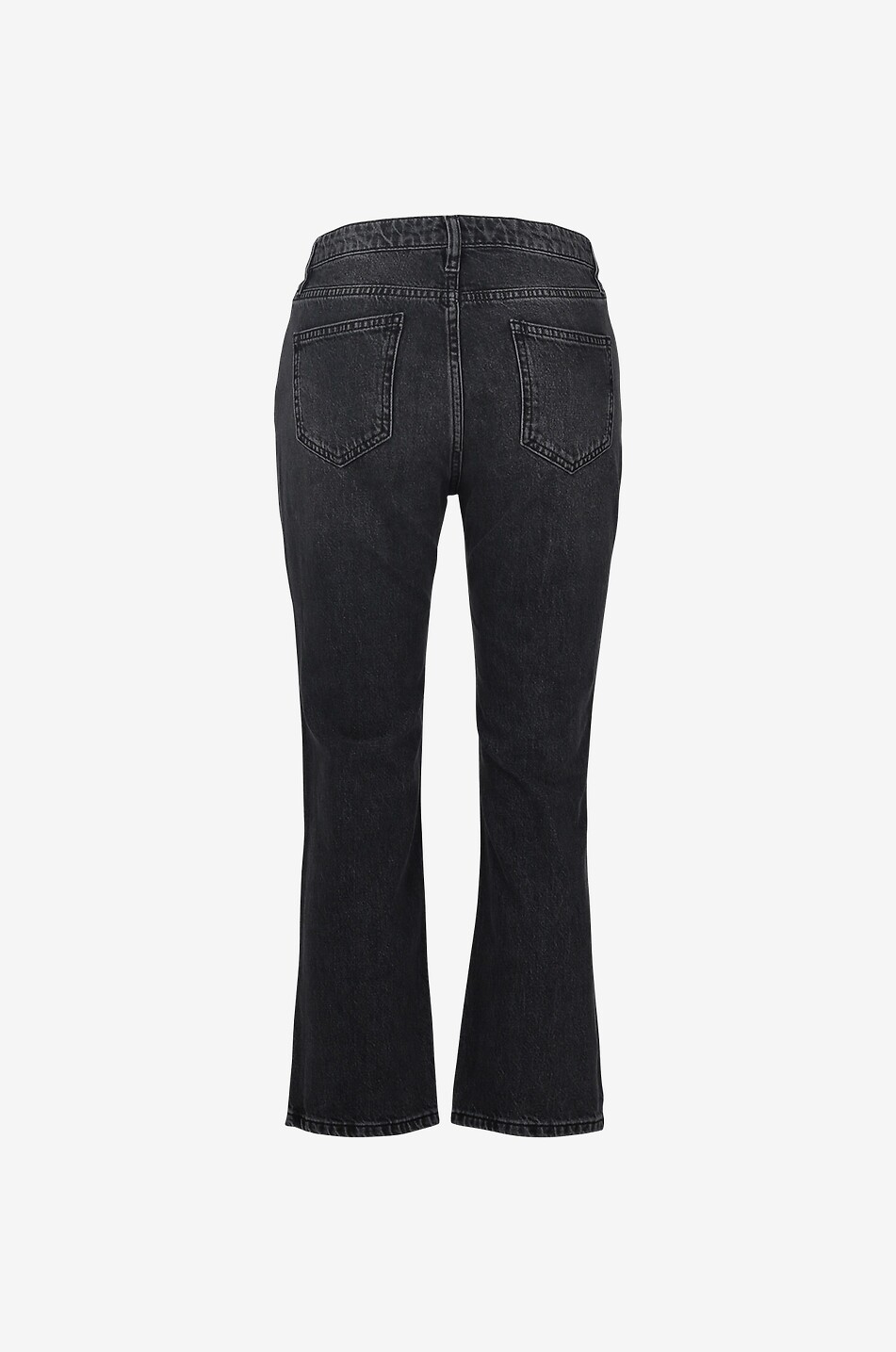 10.11 STUDIOS Ausgestellte Jeans mit niedriger Taille Valentina Tropper Damen DUNKELGRAU 2