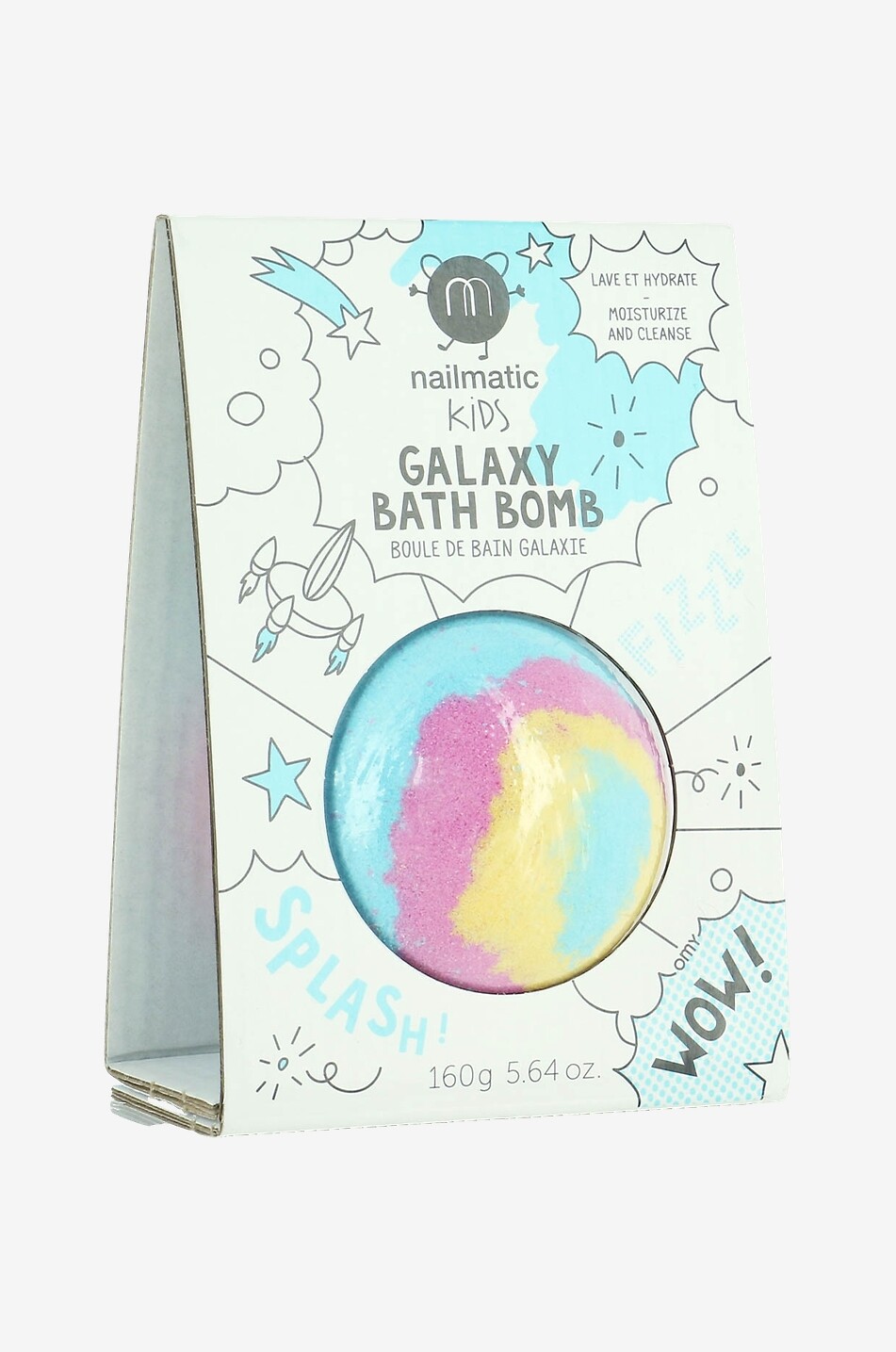 Bombe de bain couleur arc-en-ciel Galaxy