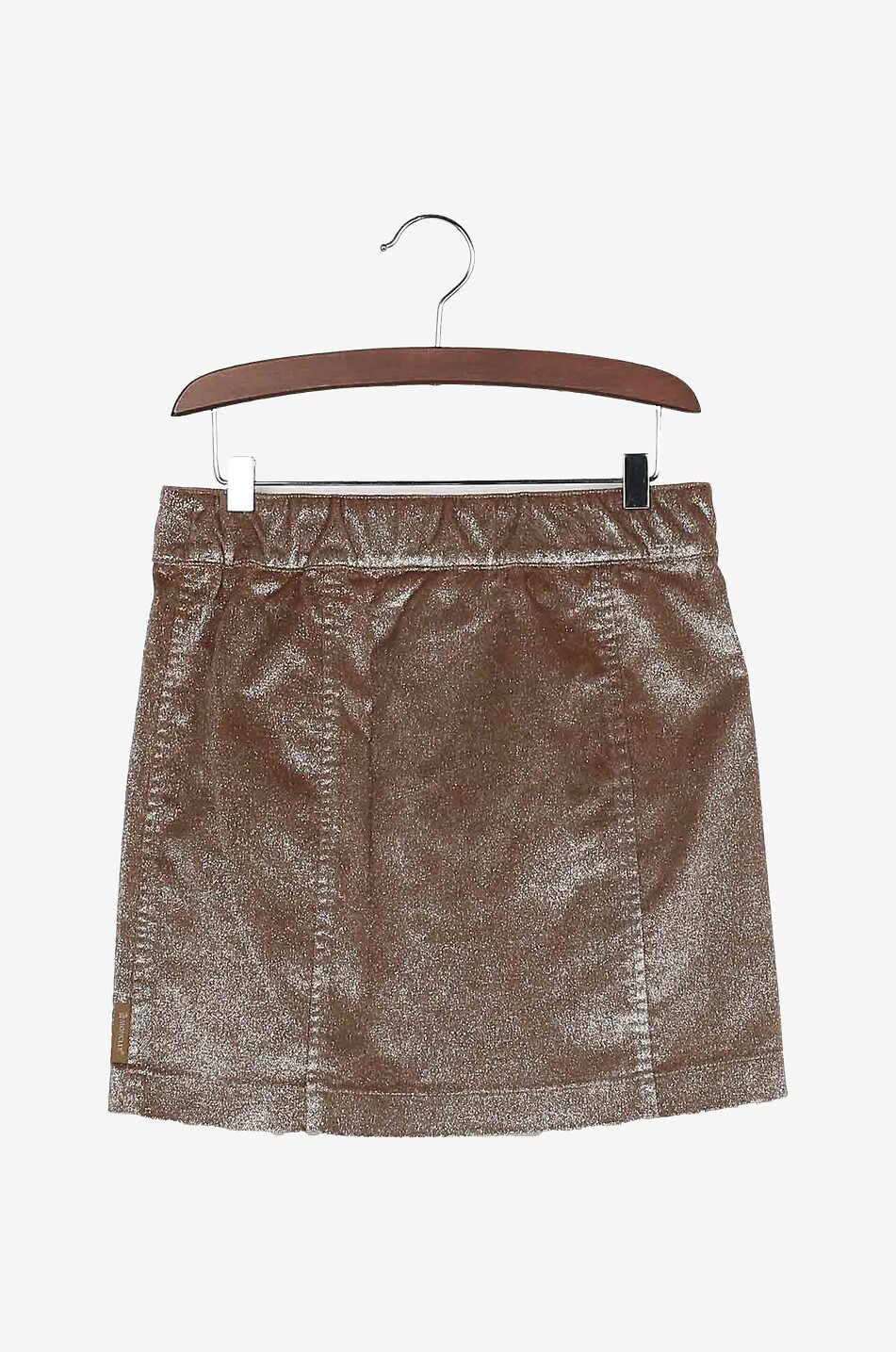 MONCLER Geknöpfter Rock aus Baumwolle  GOLDEN 2