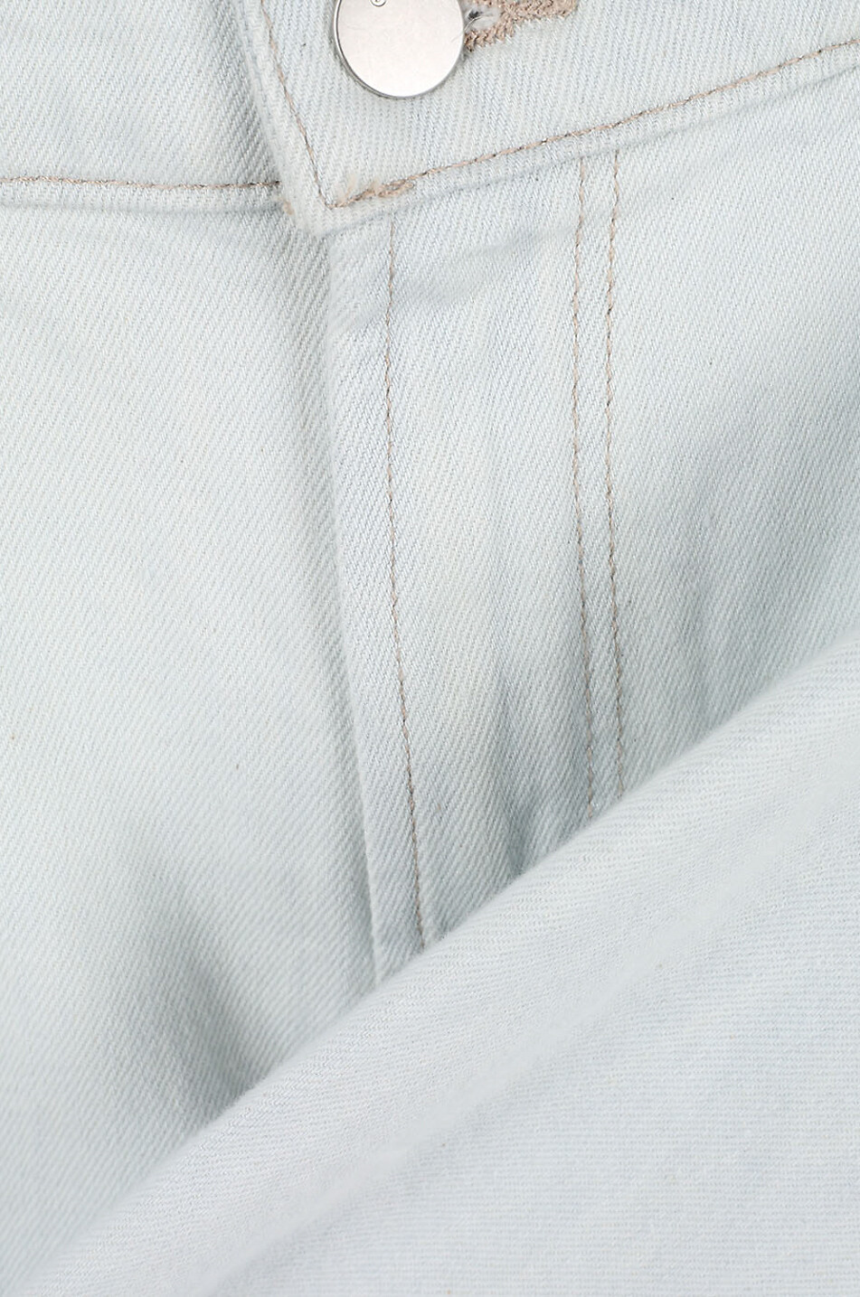 J BRAND Jean droit en coton et lin Adele Visionary Femme BLEU CLAIR 3