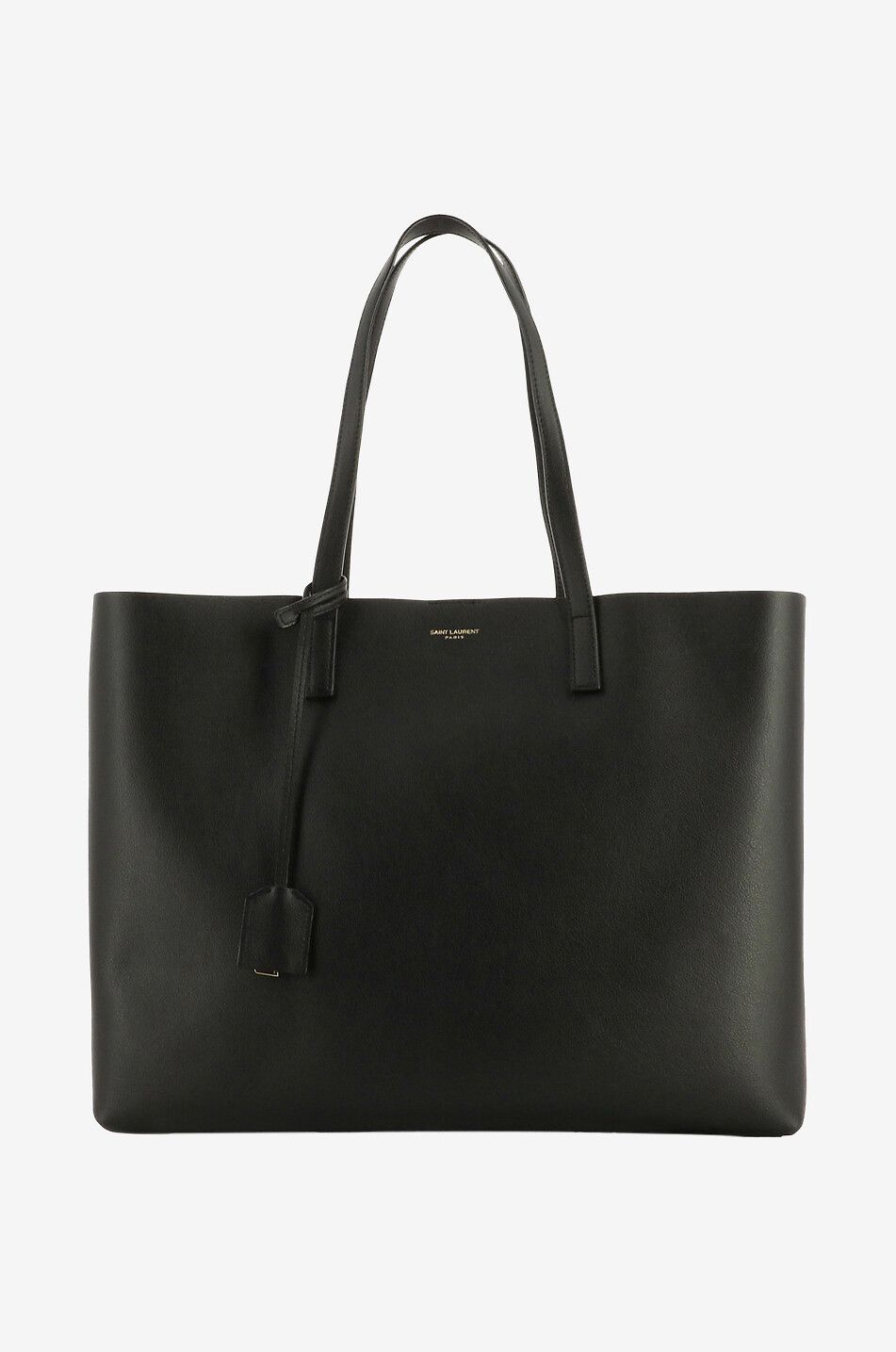 Saint laurent leather shopper sale