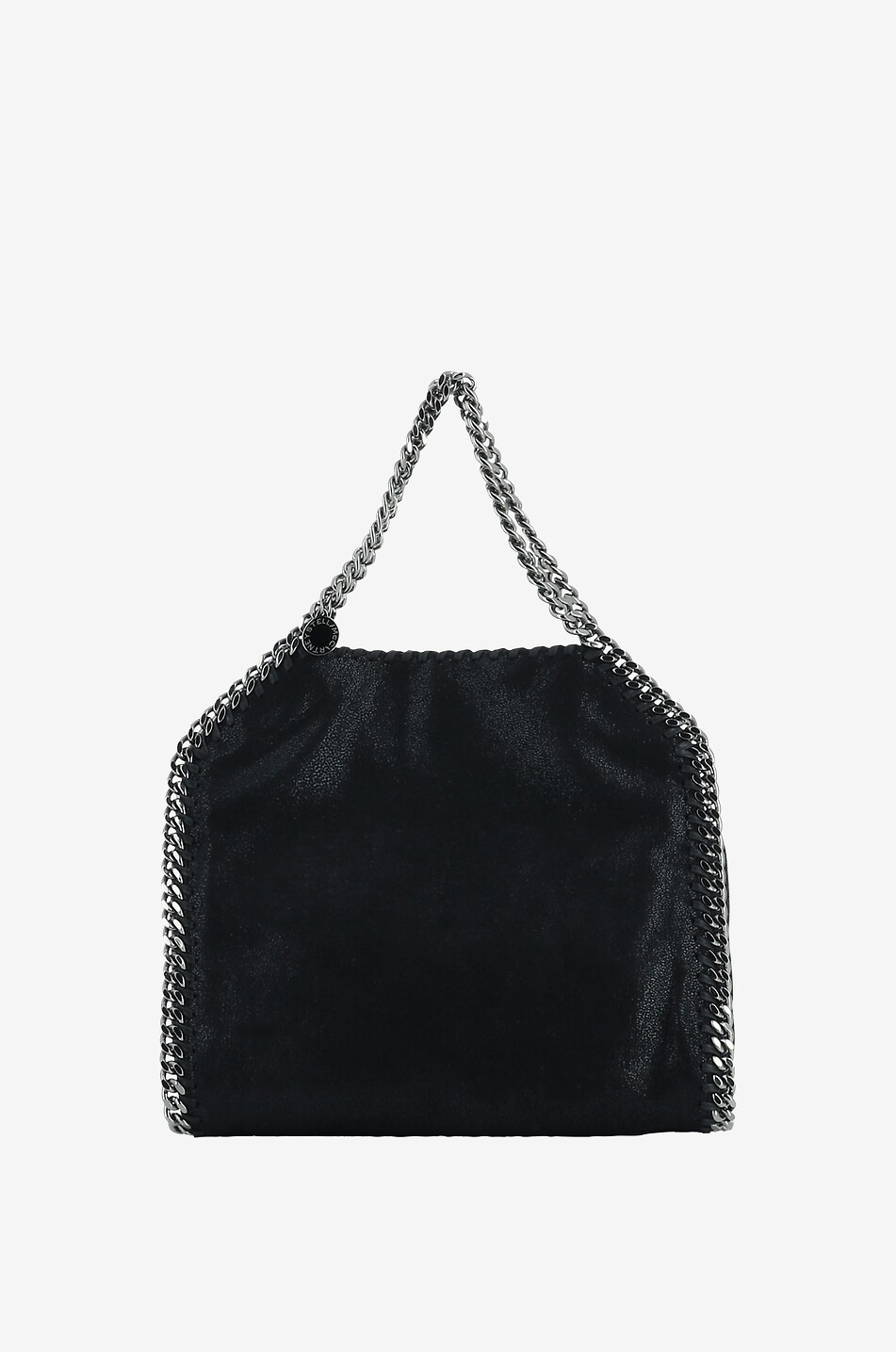 STELLA McCARTNEY Falabella Shaggy Deer Mini Tote in faux suede Women BLACK 1