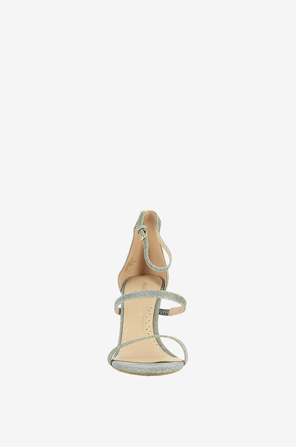 KURT GEIGER LONDON Sandales à talon scintillantes Park Lane Femme ARGENT 2