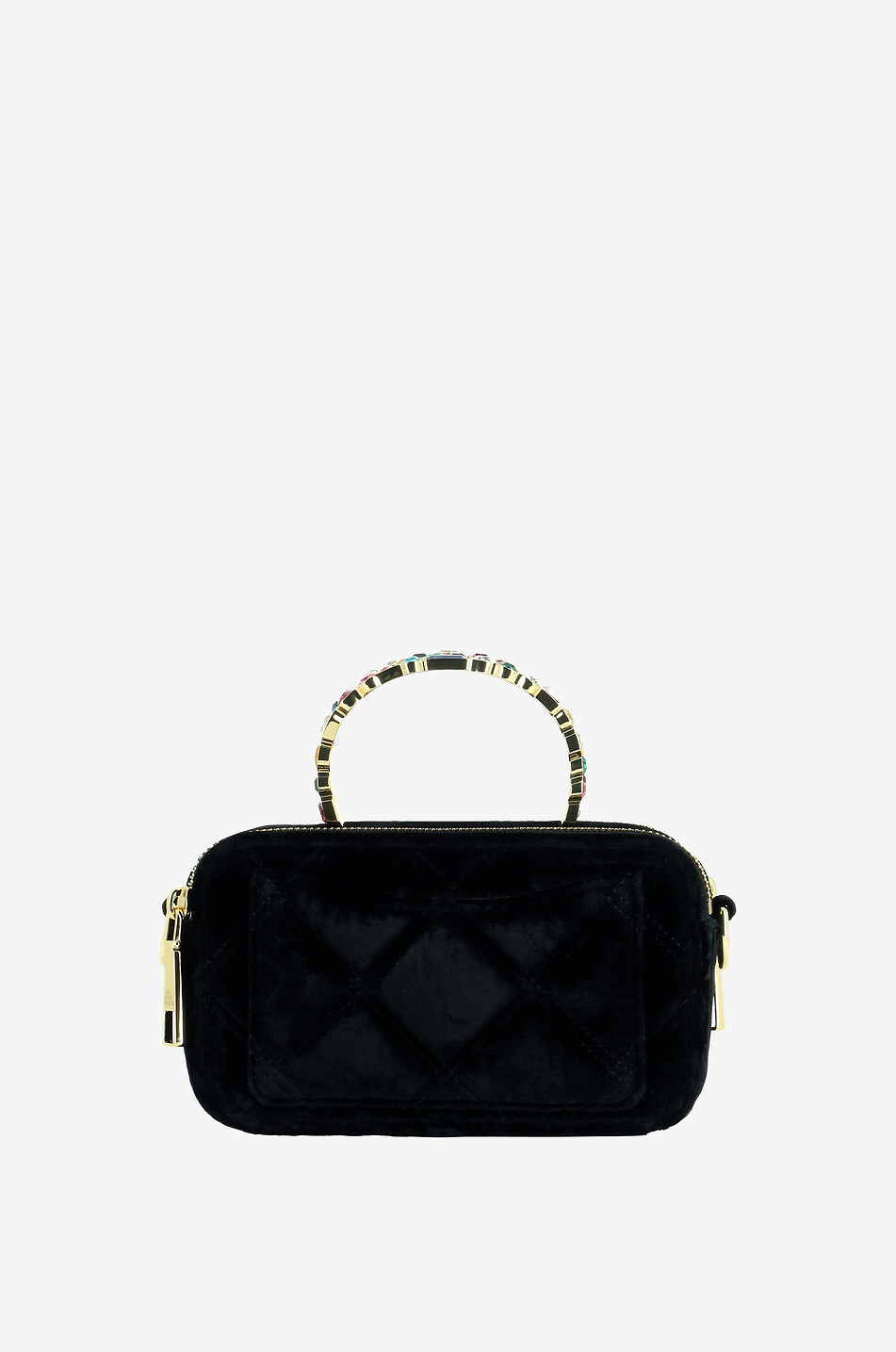 MARC JACOBS Kleine Schultertasche aus Stoff Snapshot Damen SCHWARZ 3