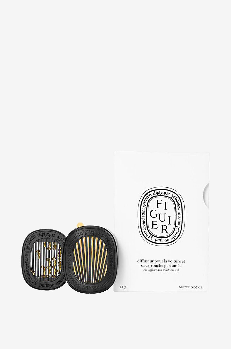 Diffuseur pour la voiture et sa cartouche Figuier