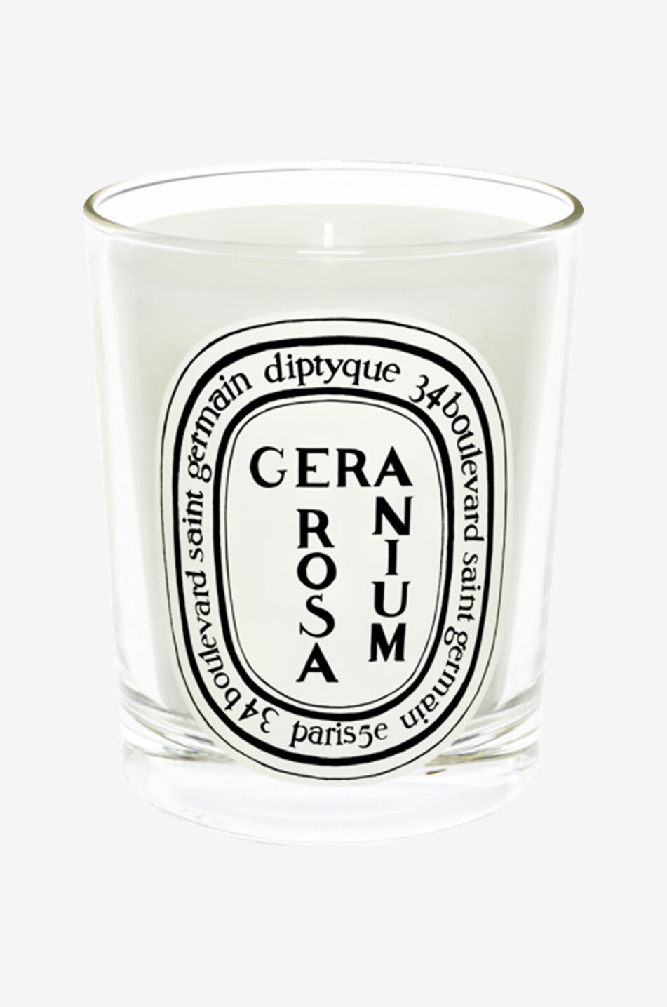 Geranium Rosa scented candle