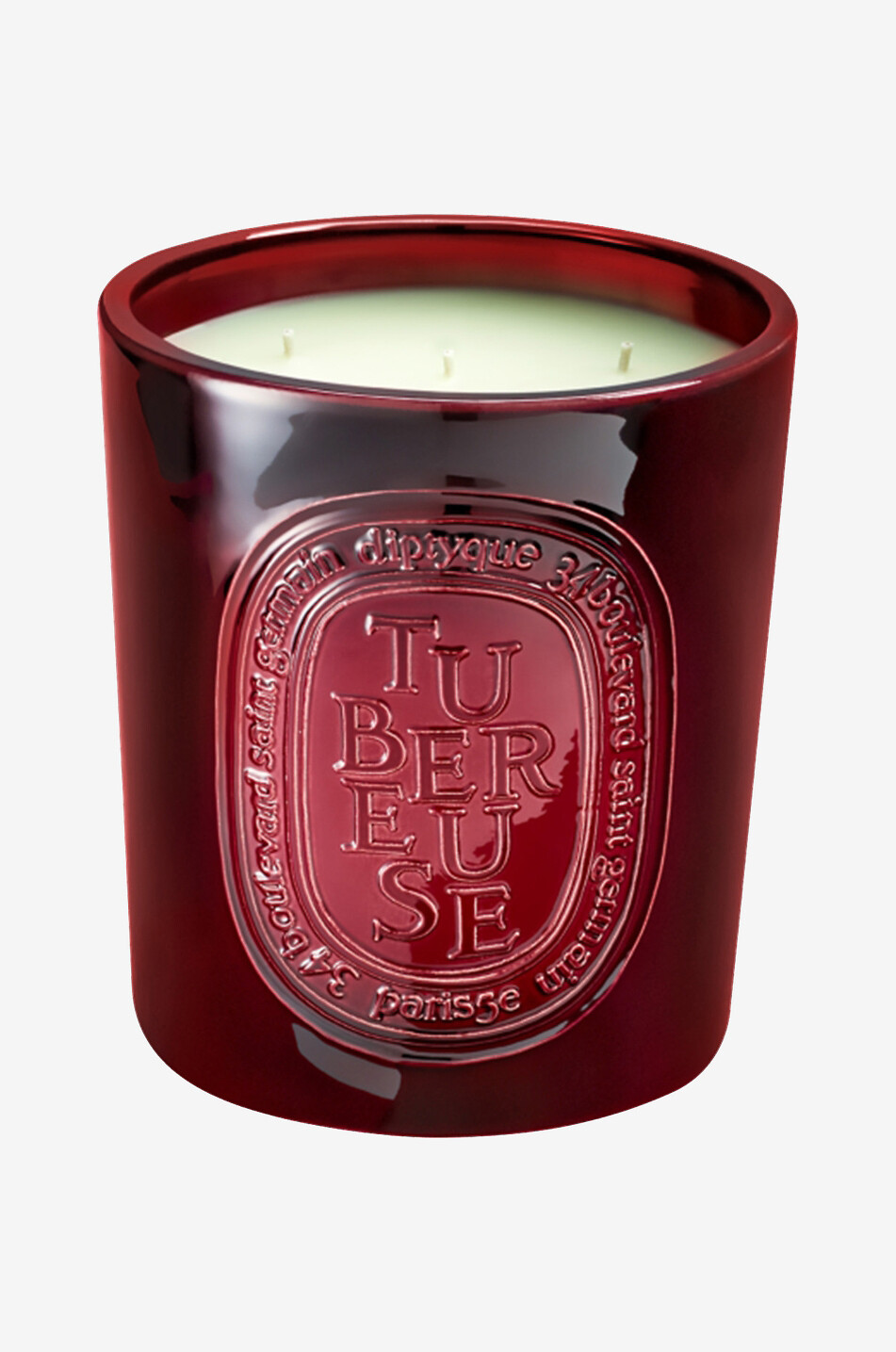 DIPTYQUE Duftkerze für Innen und Aussen Tubéreuse Haus ROT 1