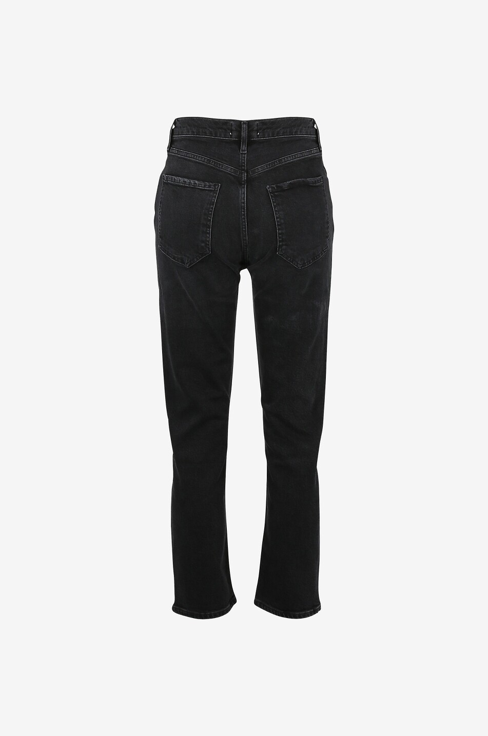 Jean droit taille haute raccourci Riley Panoramic